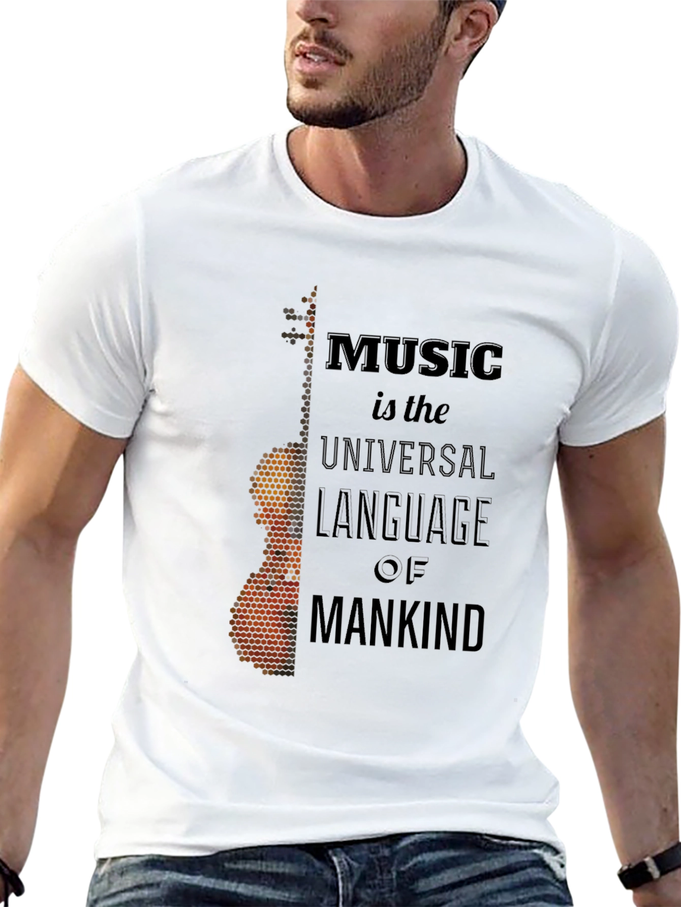 Music is Universal T-Shirt - Stylish Graphic Tee