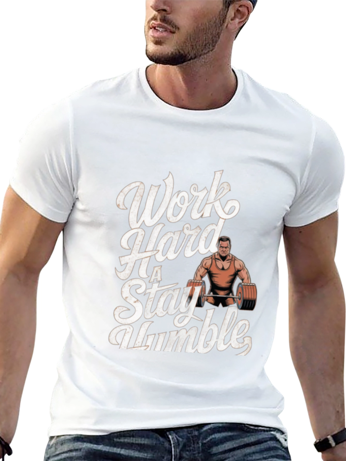 Work Hard Stay Humble Graphic T-Shirt
