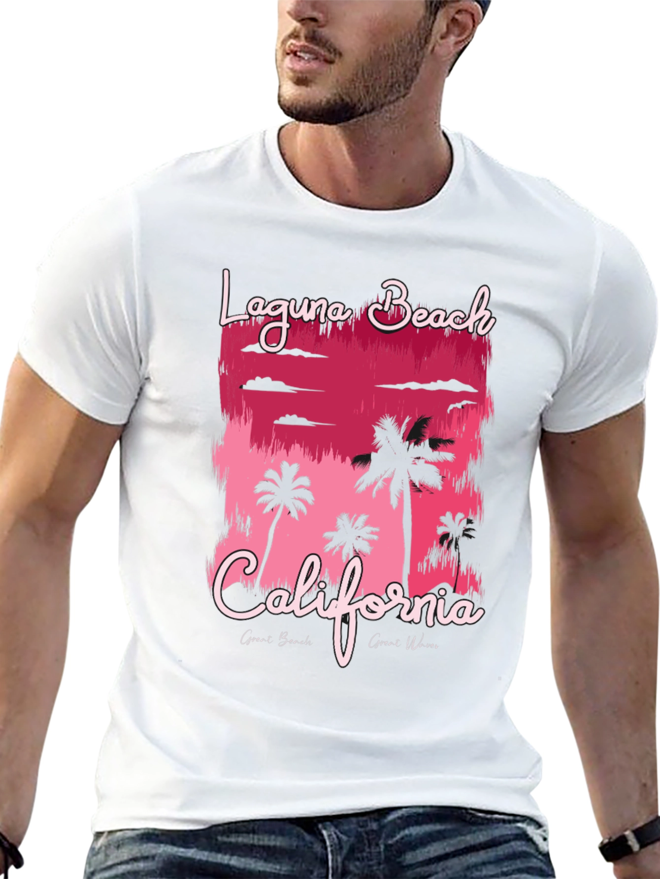Laguna Beach California Graphic T-Shirt