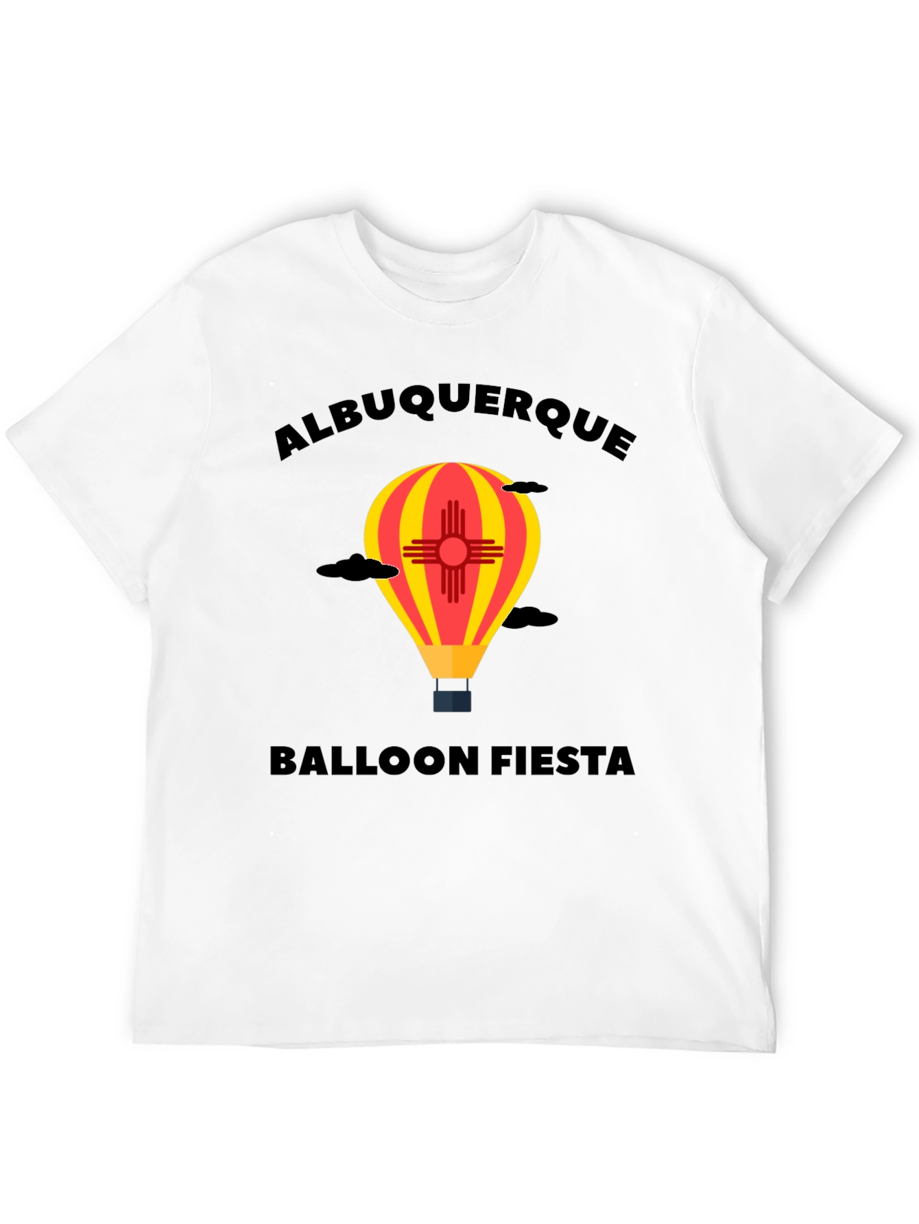 Albuquerque Balloon Fiesta Black T-Shirt