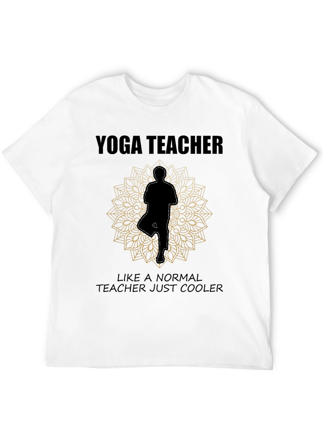 Yoga Teacher T-Shirt - Cool Teacher Tee
