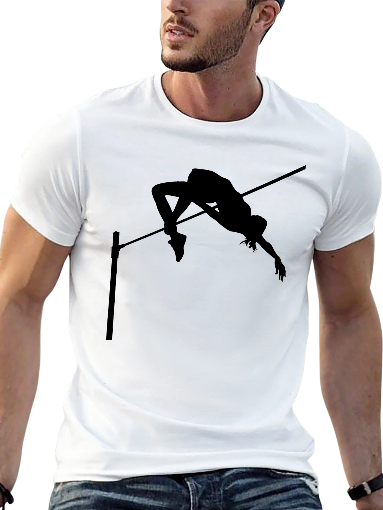 High Jump Silhouette Black T-Shirt