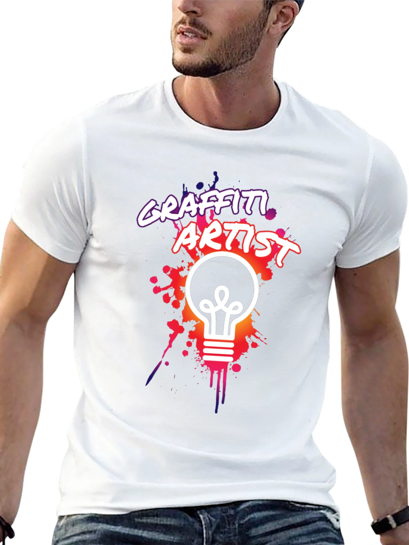 Graffiti Artist T-Shirt - Creative Design