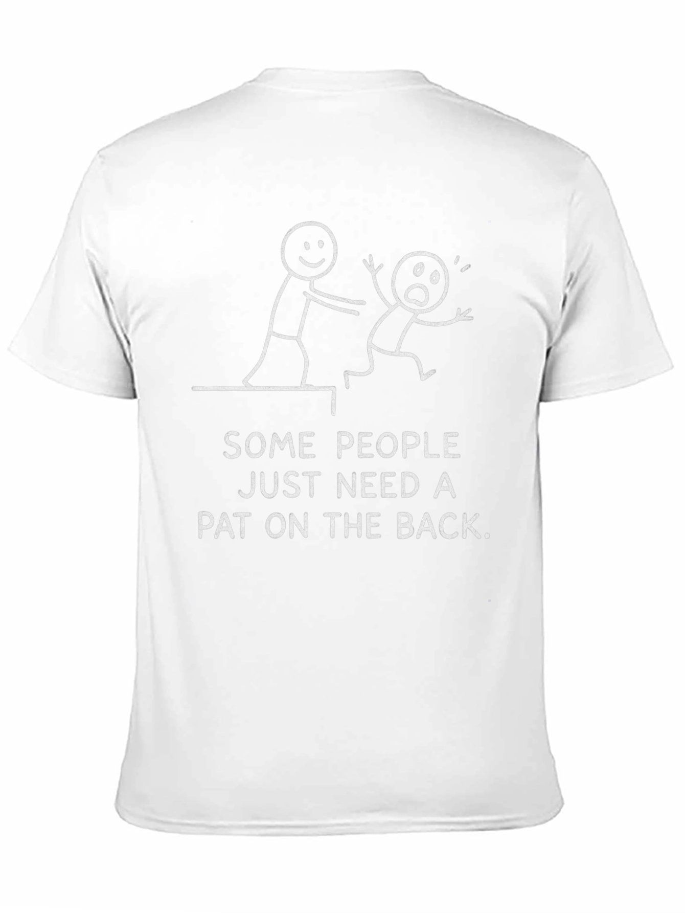 Funny Pat on the Back Graphic T-Shirt