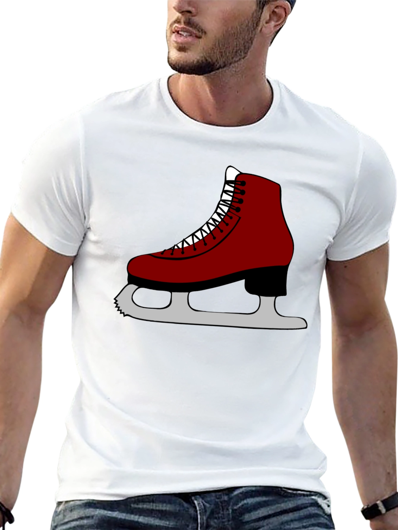 Skate Graphic T-Shirt Black Unisex