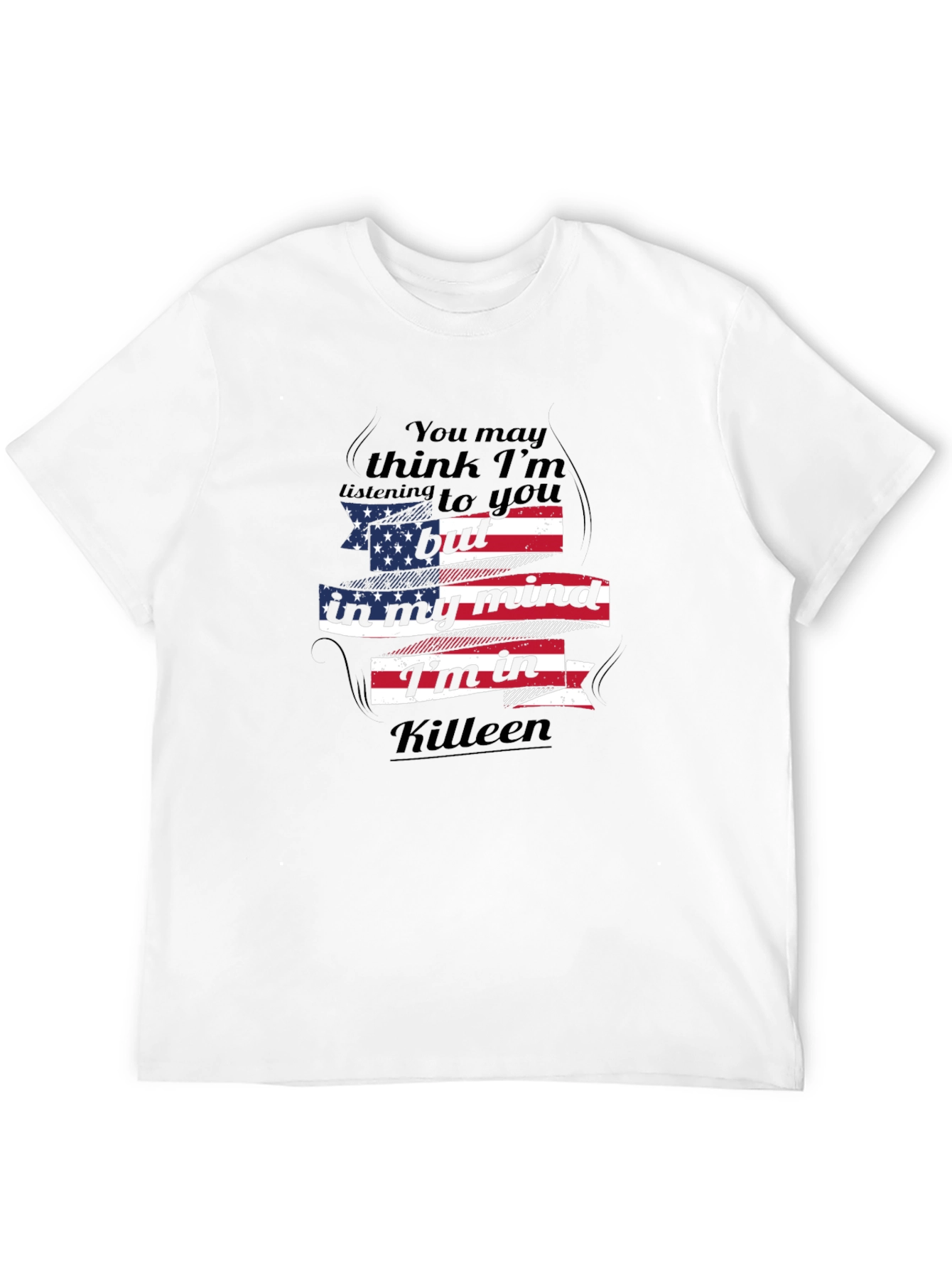 Killeen Mind T-Shirt - American Flag Design