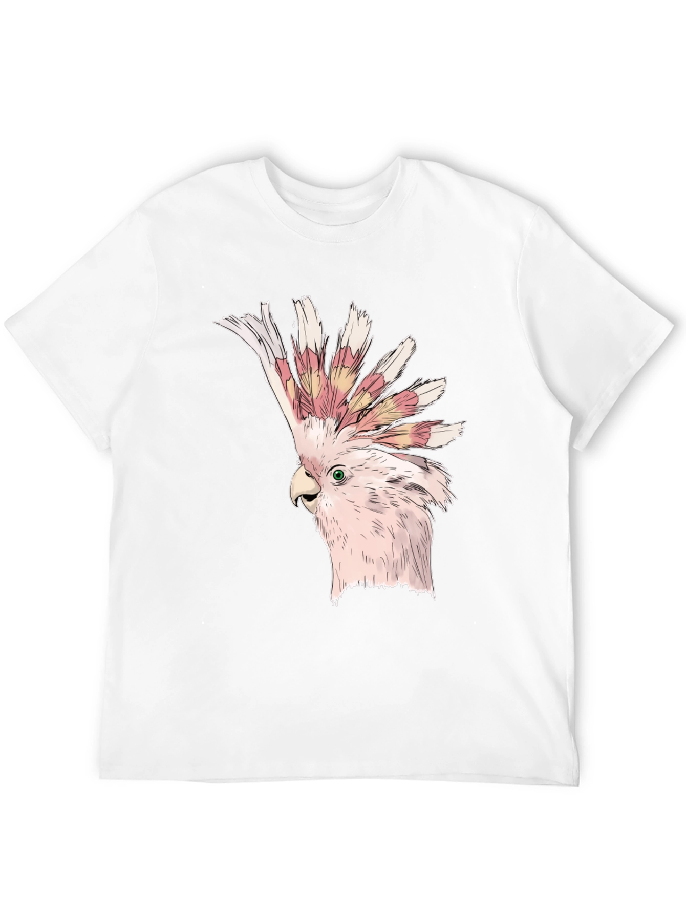 Cockatoo Graphic T-Shirt - Black