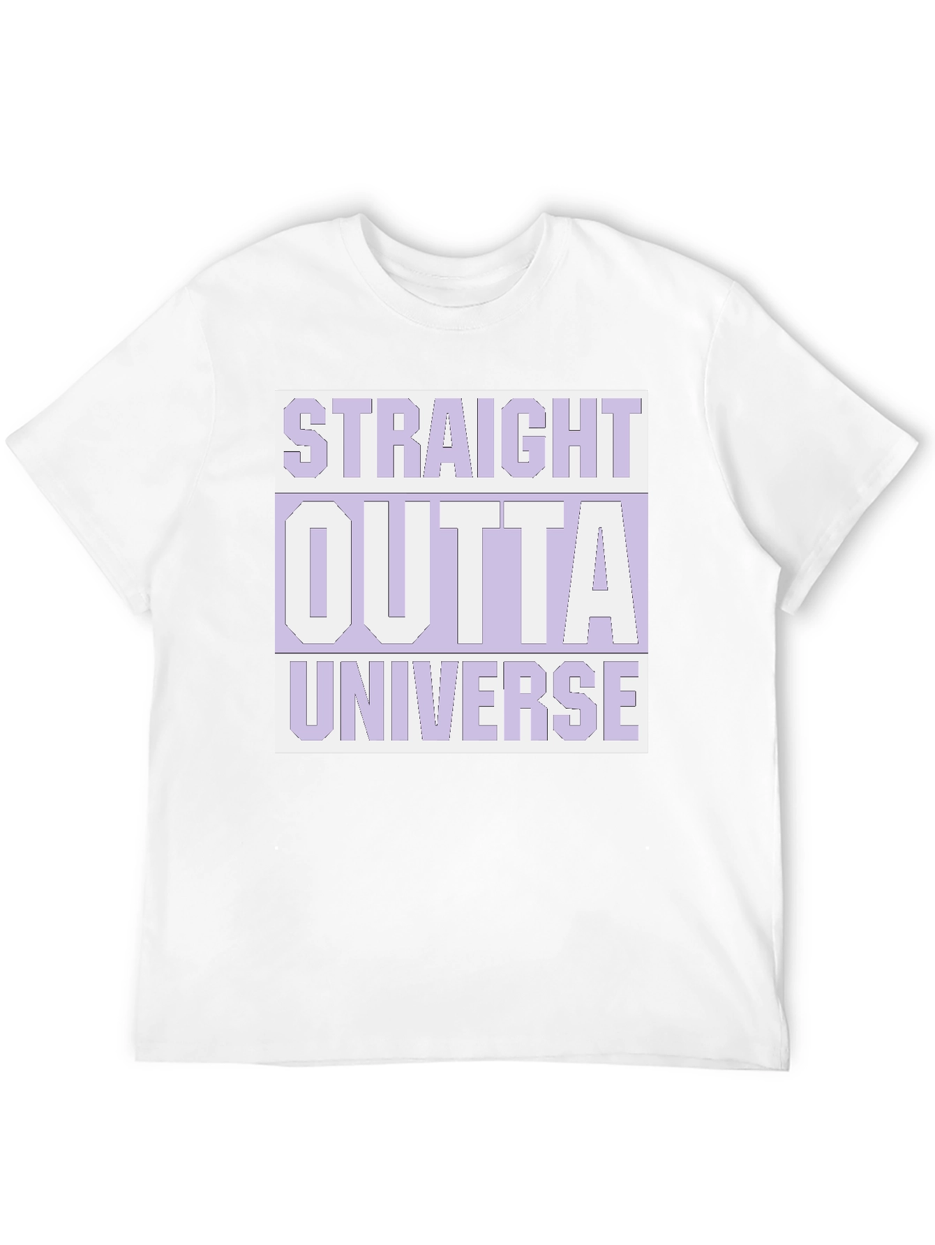 Straight Outta Universe Graphic T-Shirt