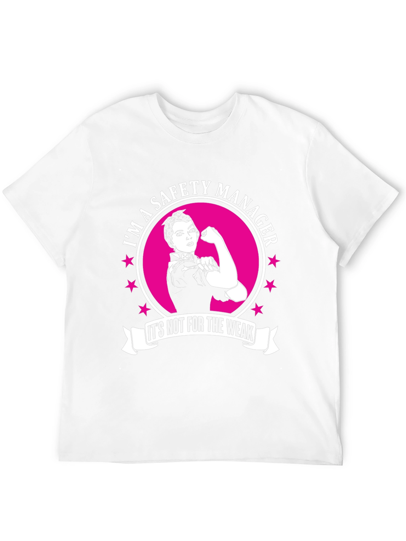 Safety Manager Strong Woman T-Shirt