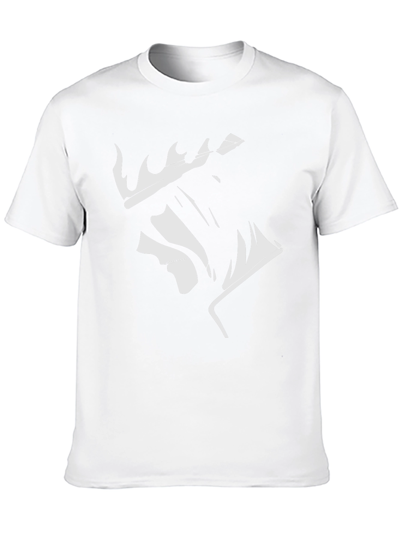 King Profile Graphic Tee - Black Cotton Casual Shirt