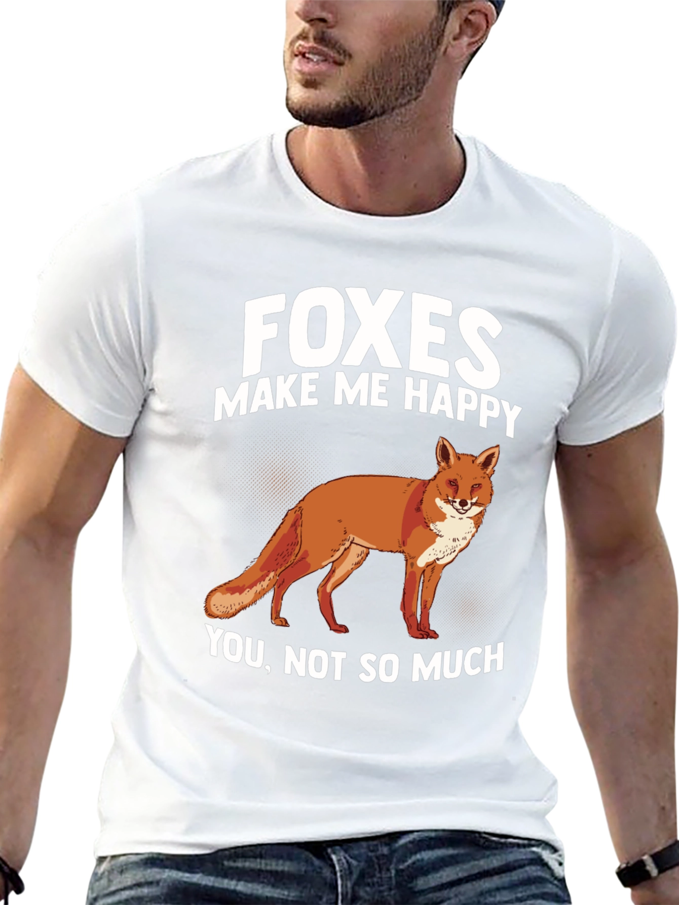 Foxes Make Me Happy T-Shirt