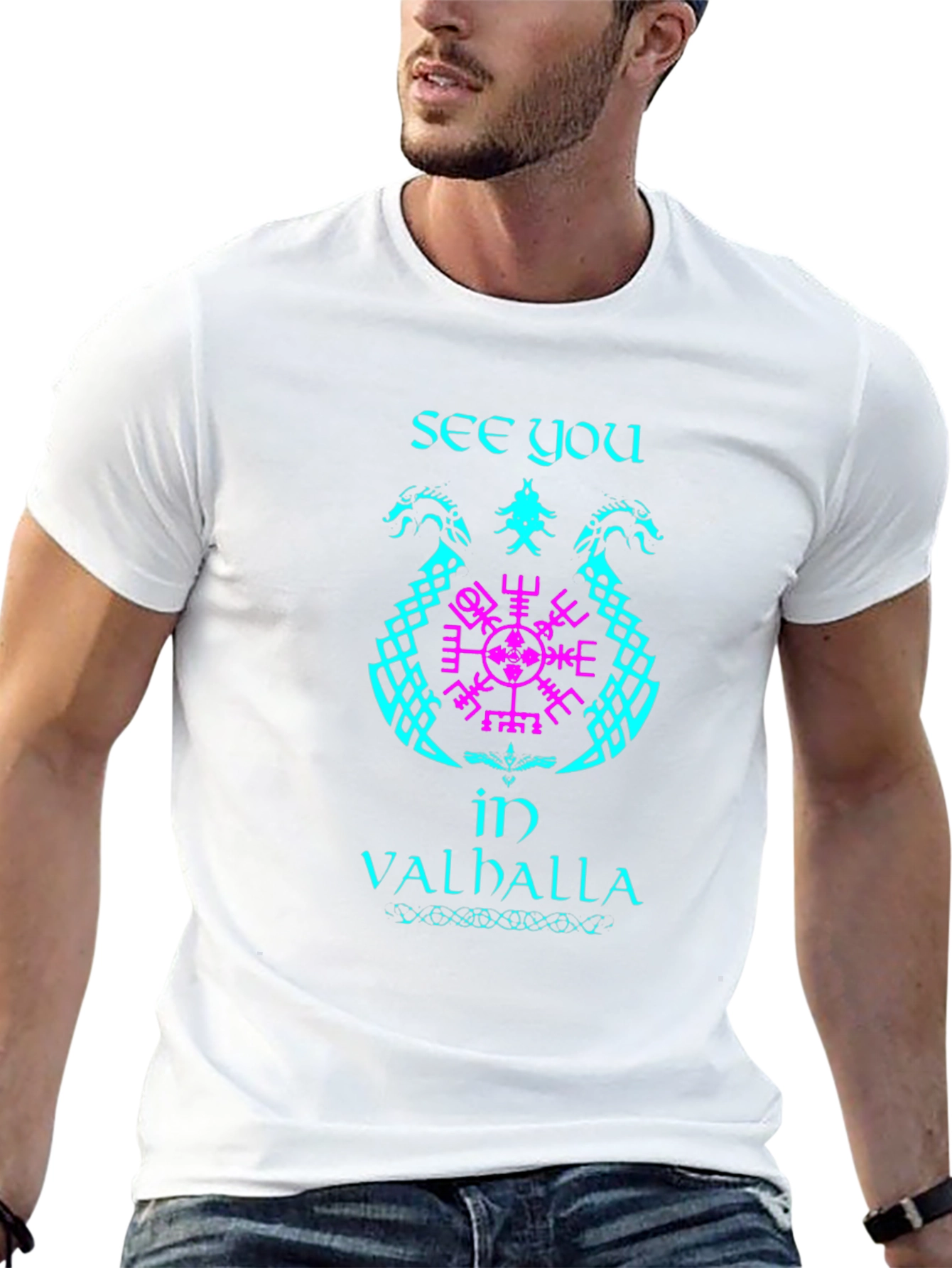 See You In Valhalla Viking T-Shirt