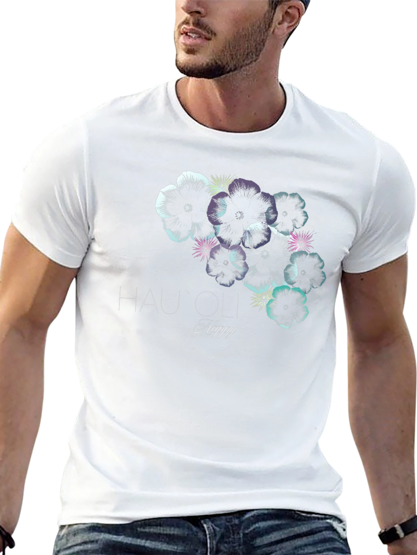 Hauoli Happy Flower T-Shirt