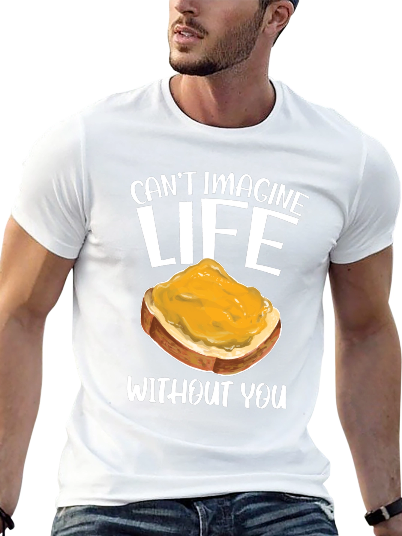Cant Imagine Life Toast T-Shirt