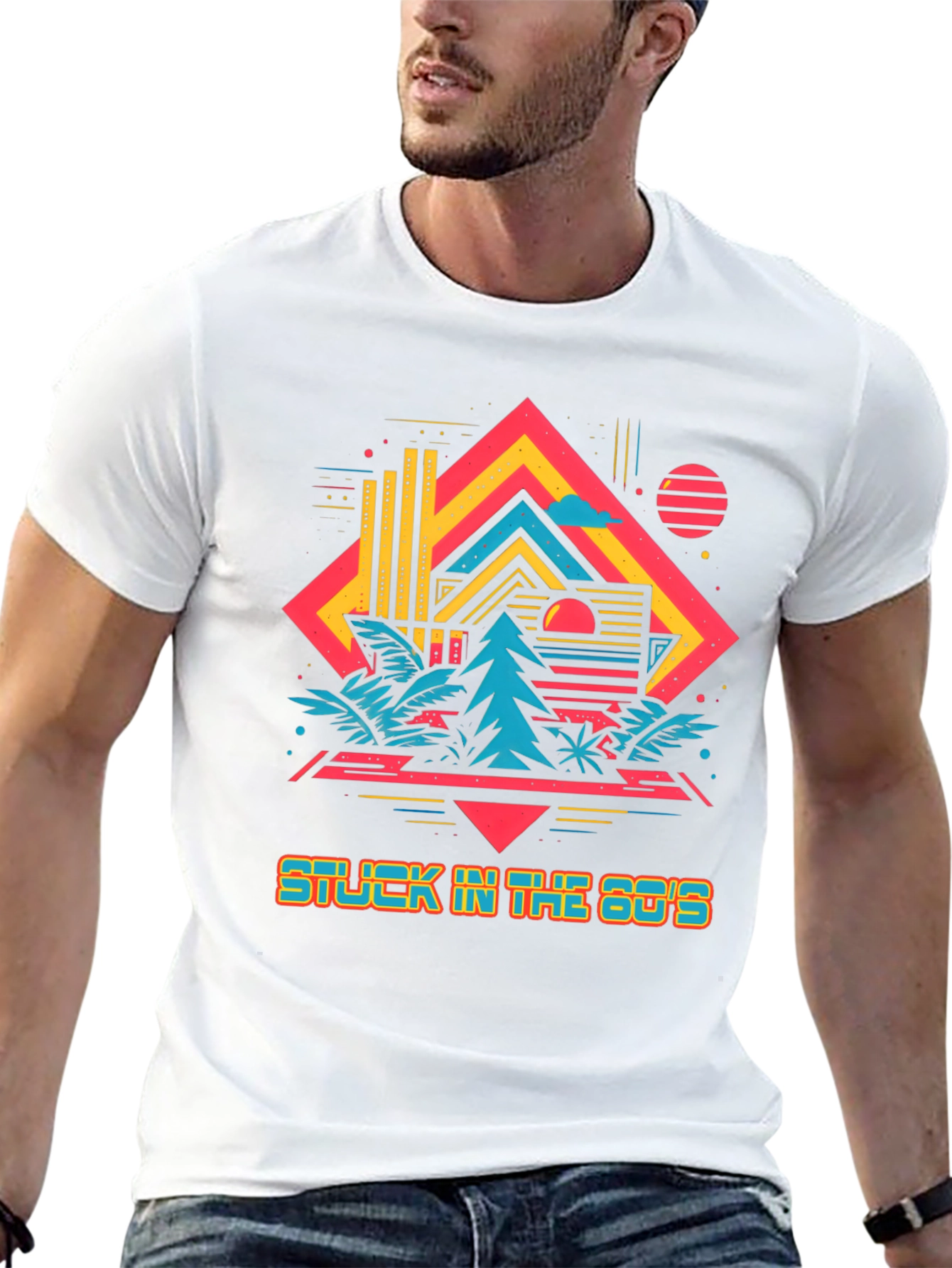 Stuck in the 80s Retro T-Shirt