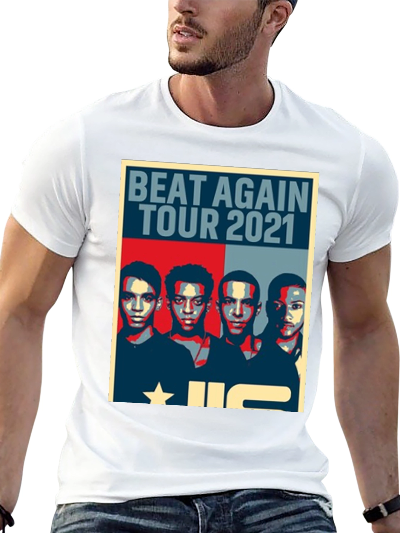 Beat Again Tour 2021 Black T-Shirt