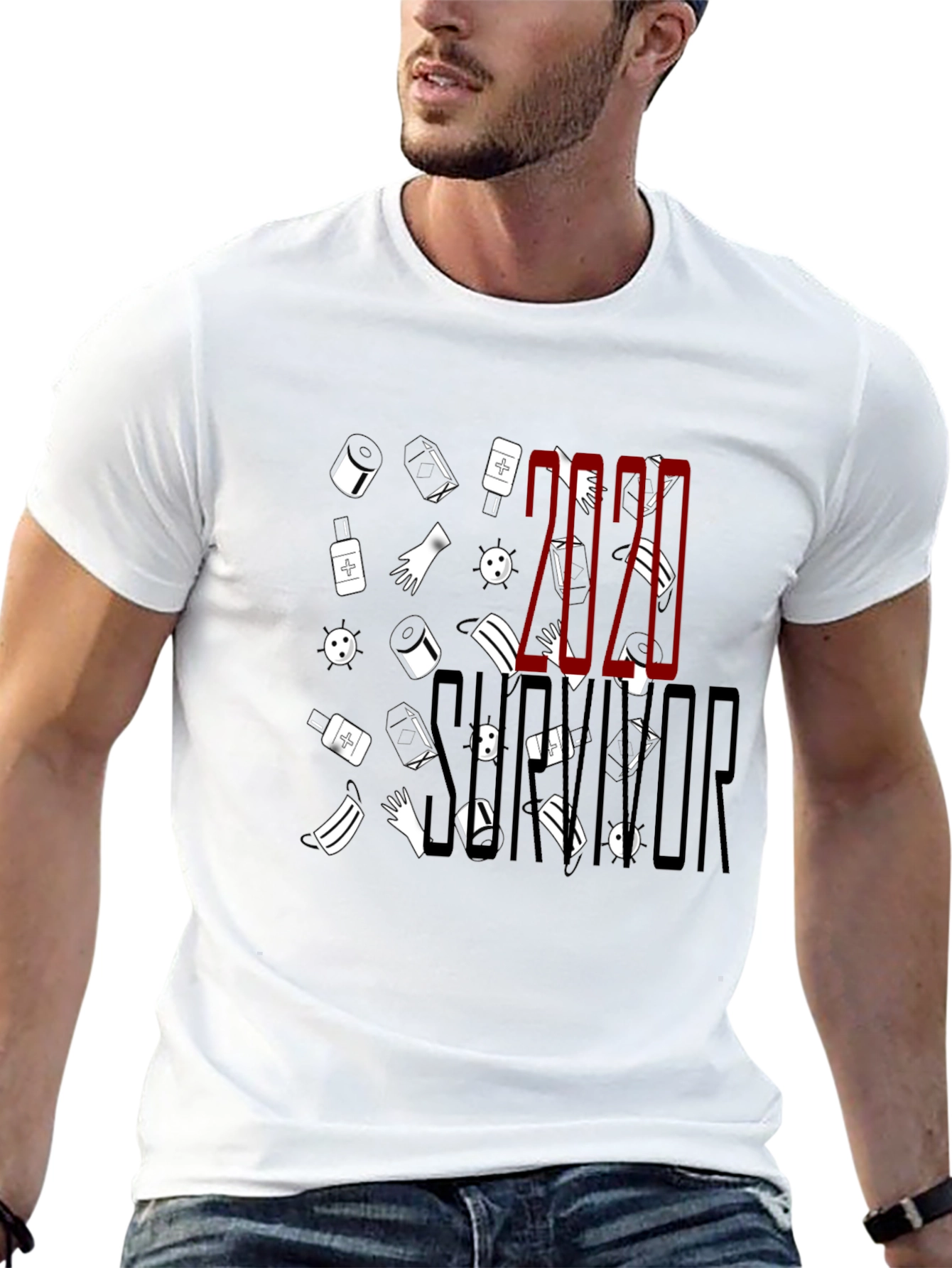 2020 Survivor T-Shirt - Pandemic Novelty Tee