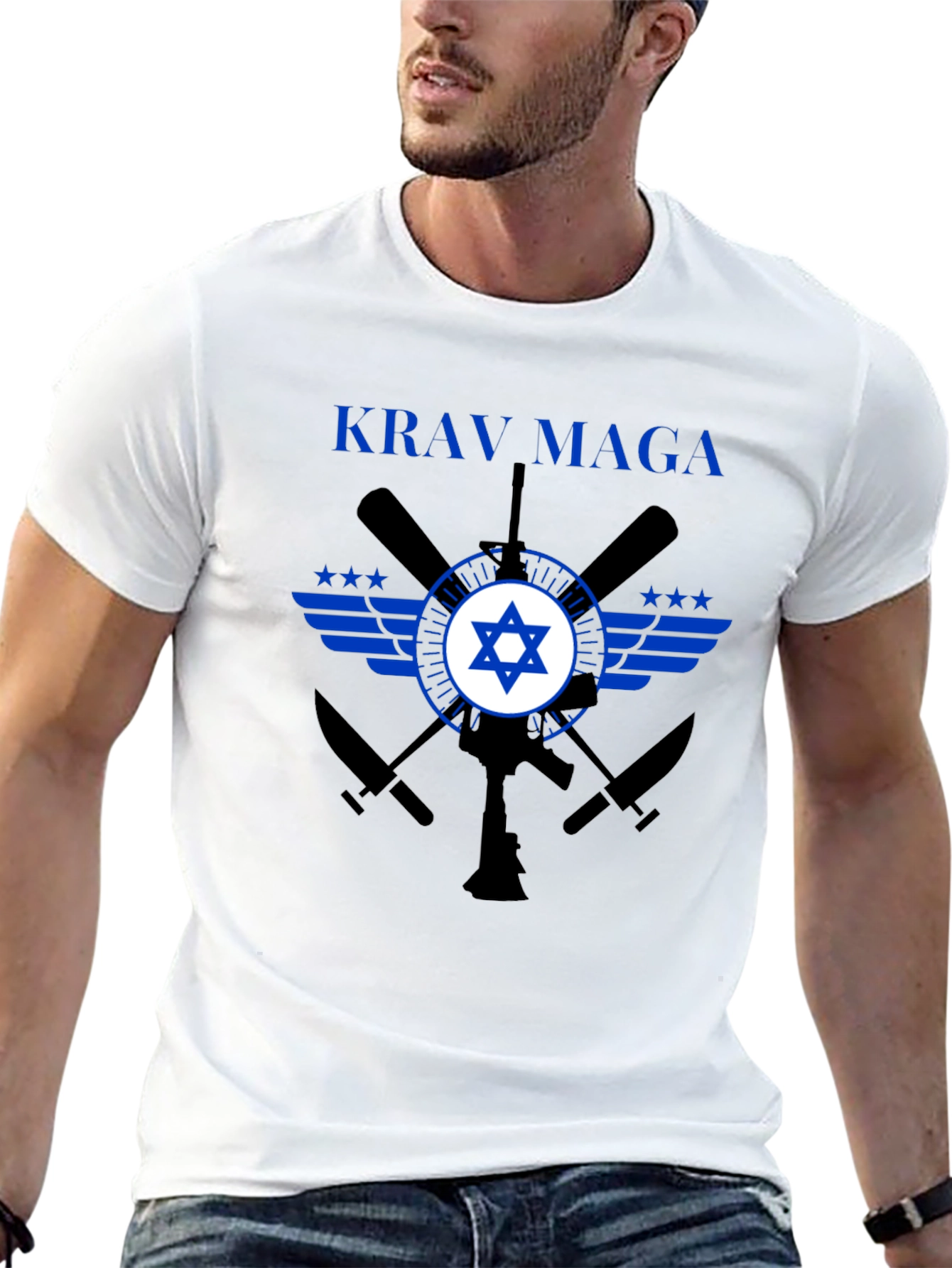 Krav Maga Graphic Tee - Martial Arts Training Shirt