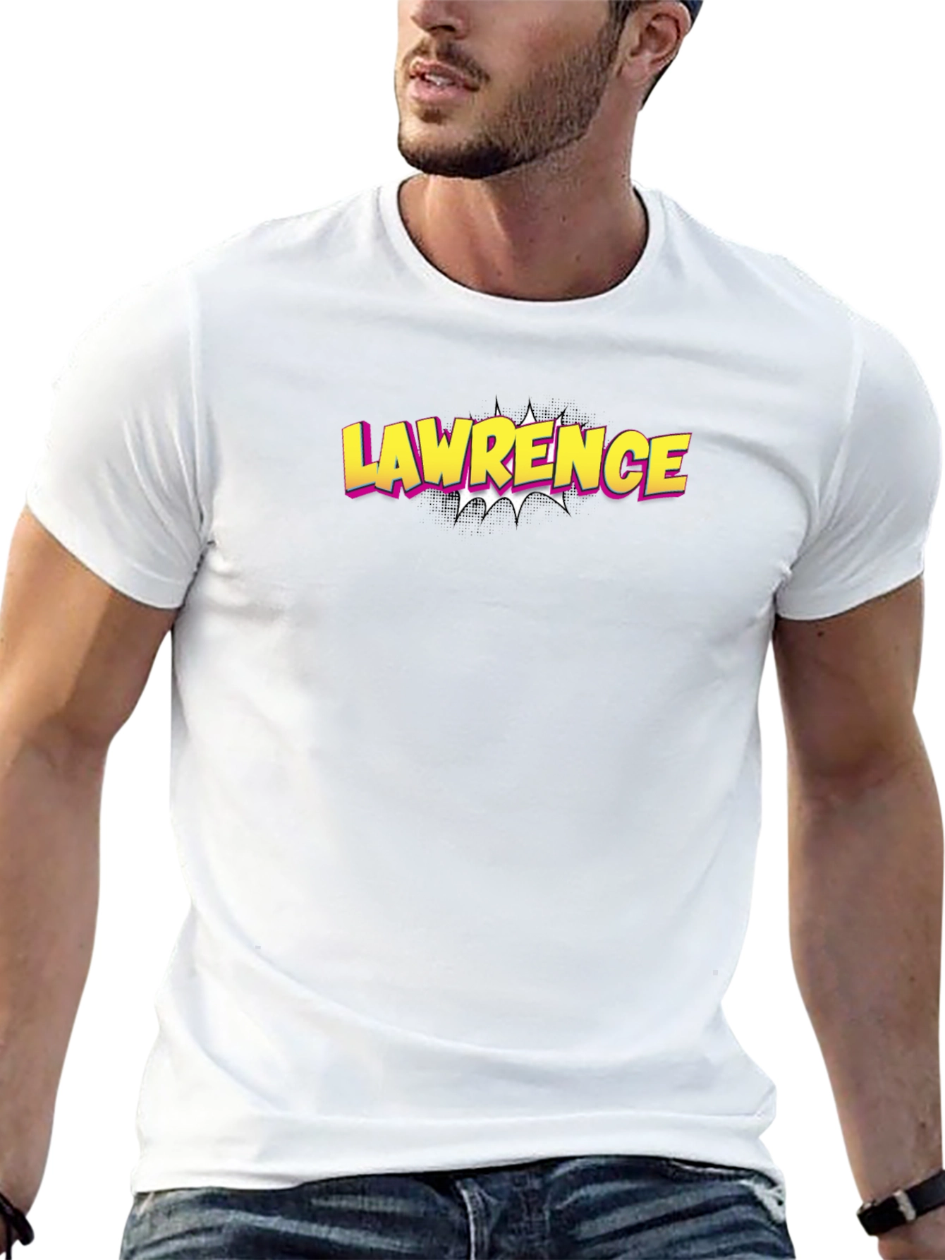 Lawrence Graphic Black T-Shirt