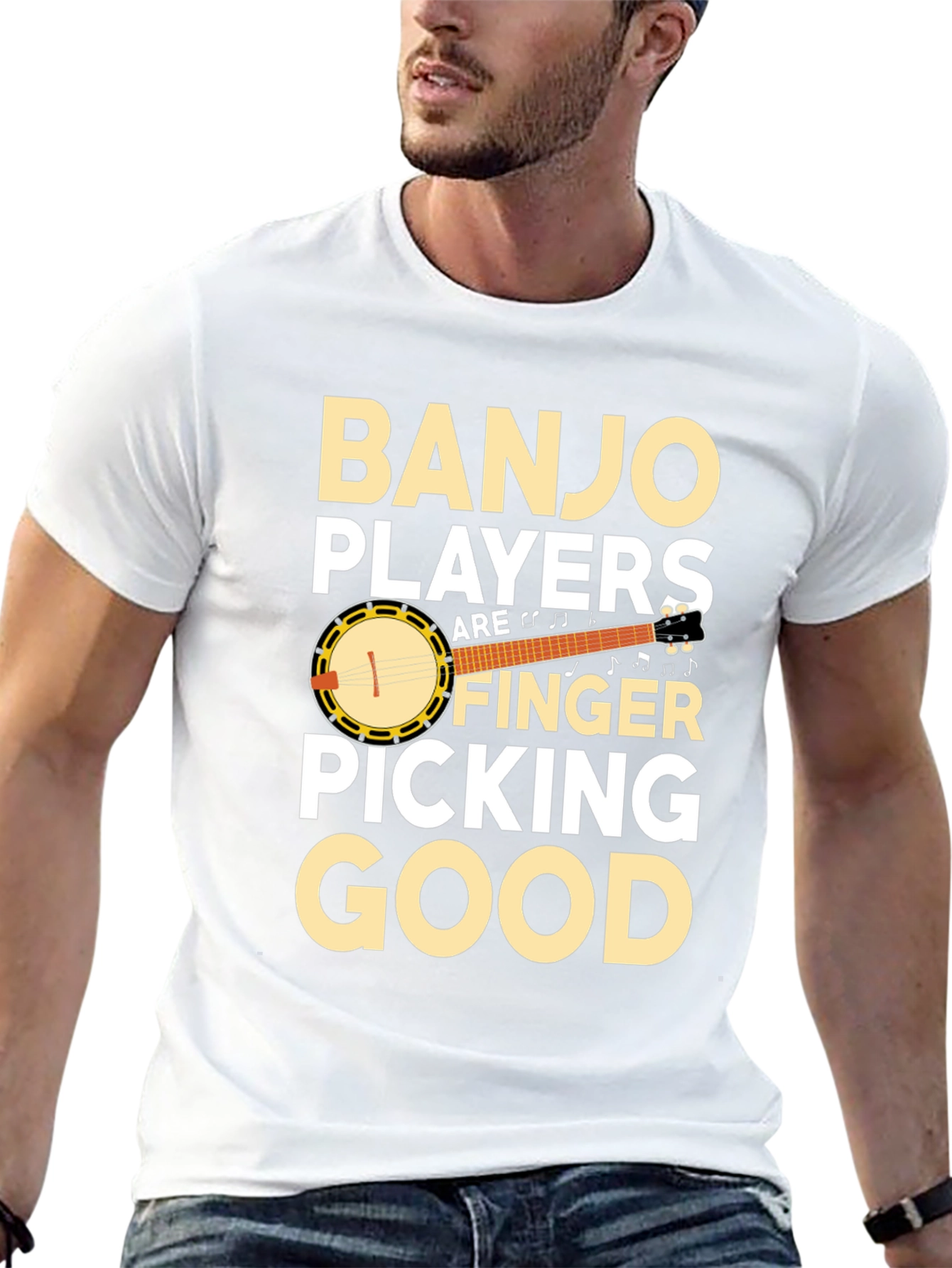 Banjo Players Finger Picking Good T-Shirt