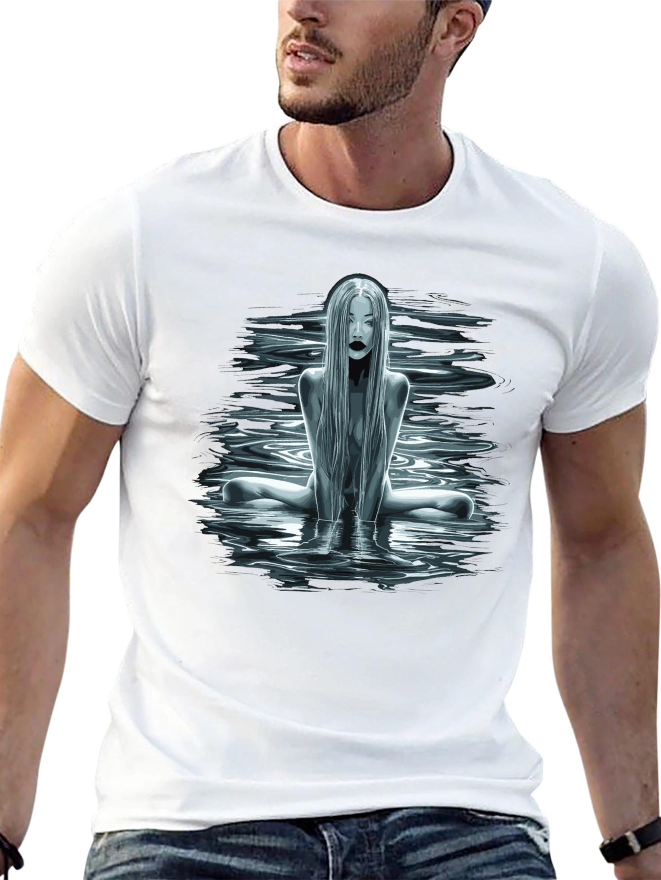 Ethereal Woman Graphic T-Shirt