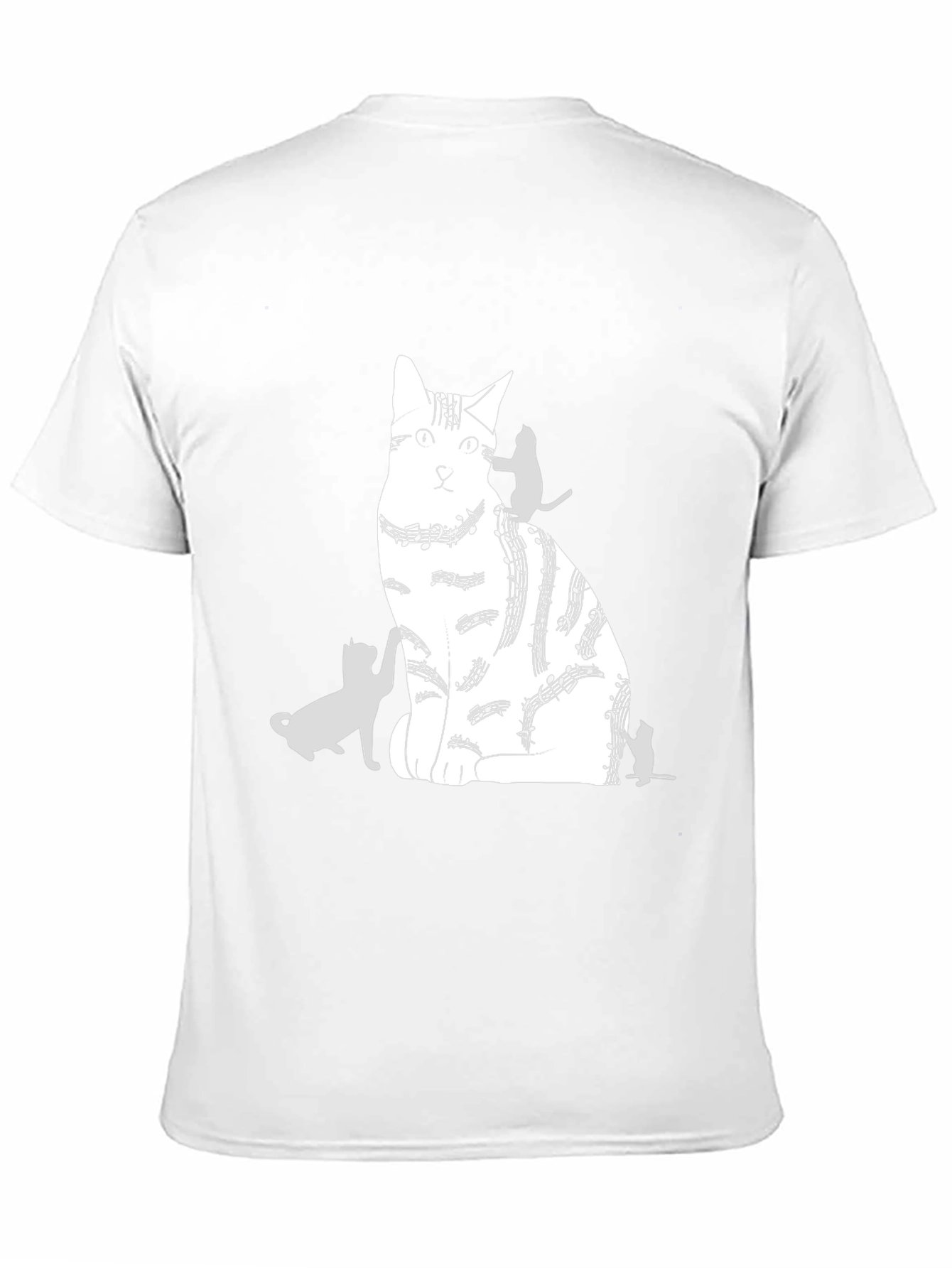 Musical Cat T-Shirt - Unique Music Lover Tee