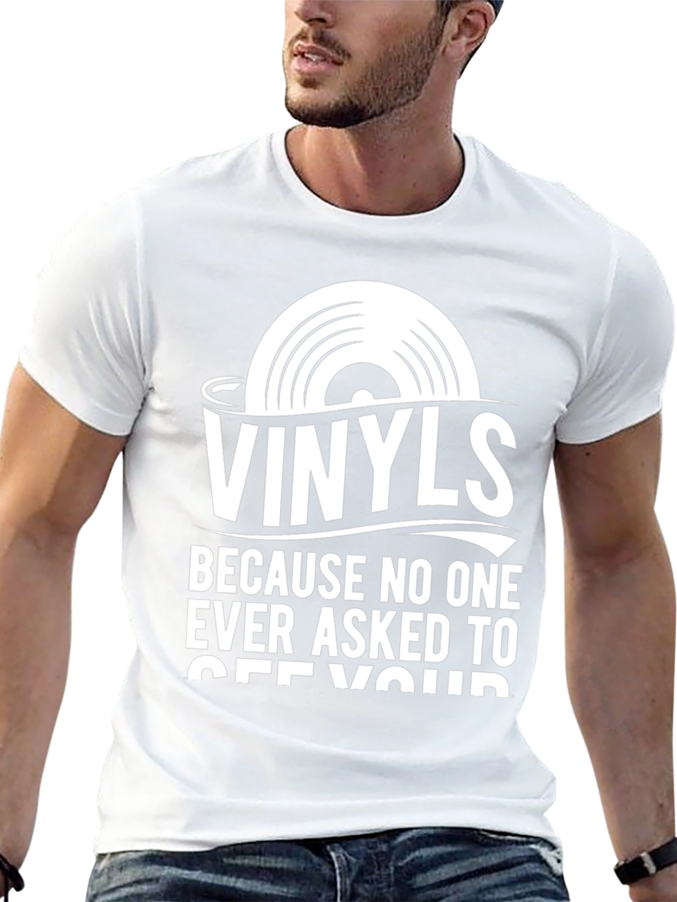 Vinyls T-Shirt - Funny Music Lover Tee
