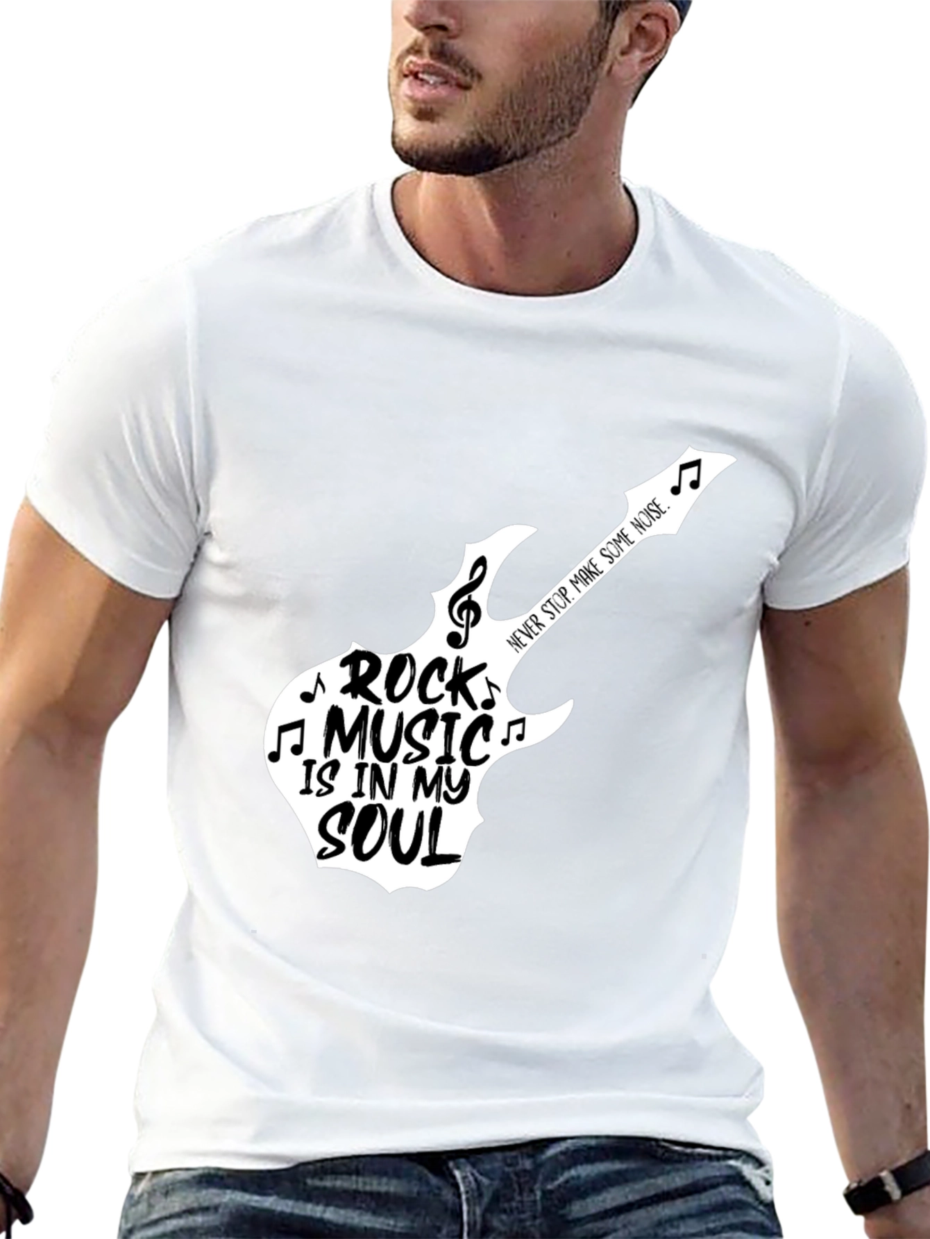 Rock Music Soul Graphic T-Shirt