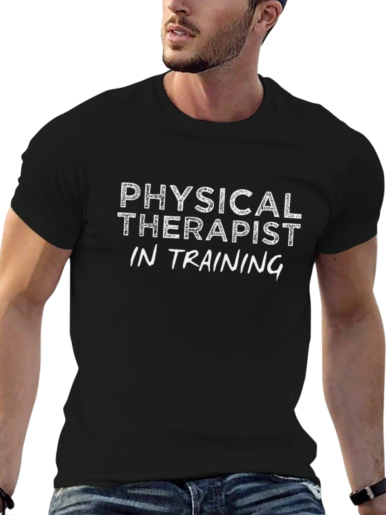 Physical Therapist in Training T-Shirt - Black