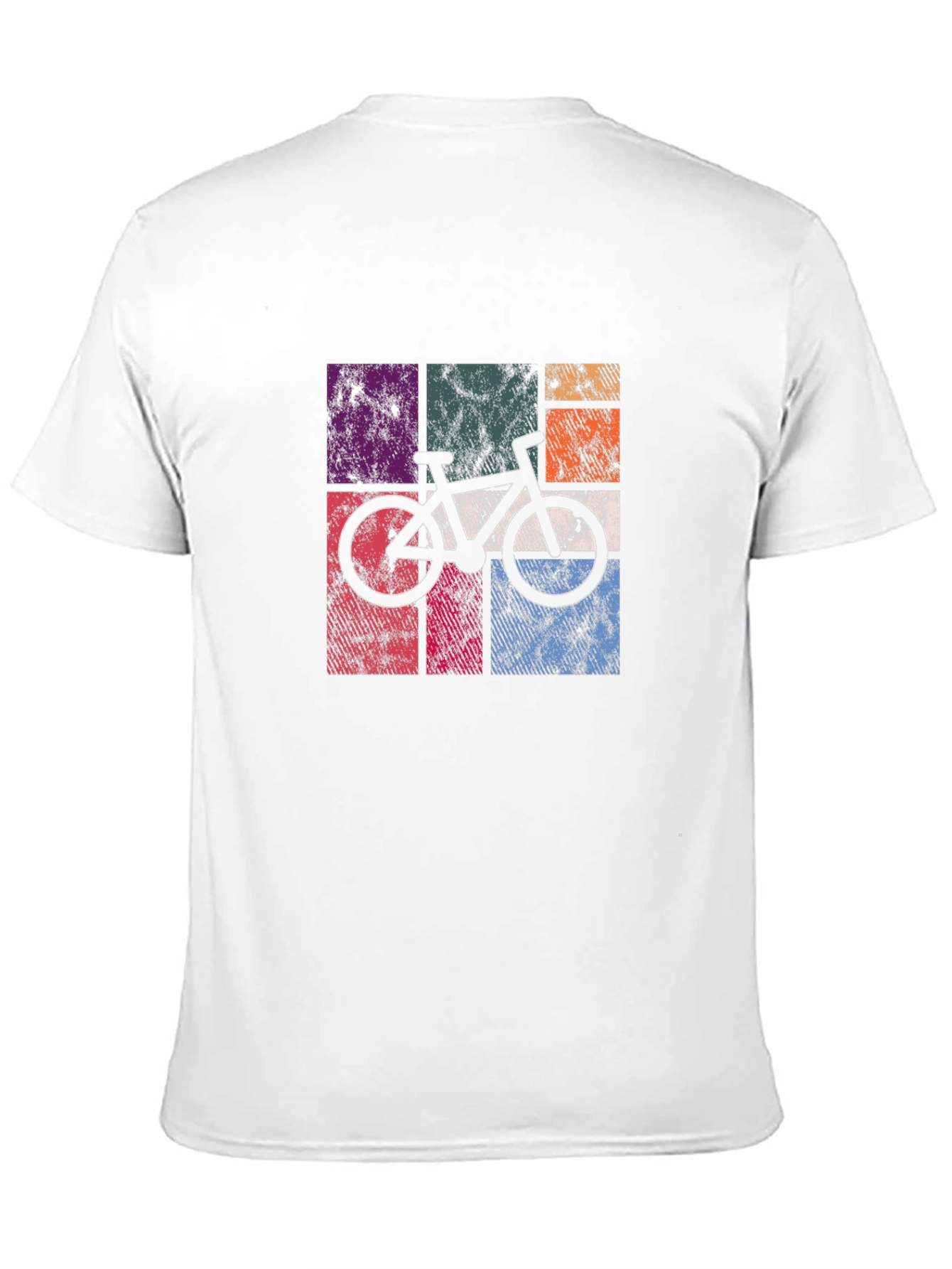 Retro Bicycle Graphic Tee - Stylish Black T-Shirt