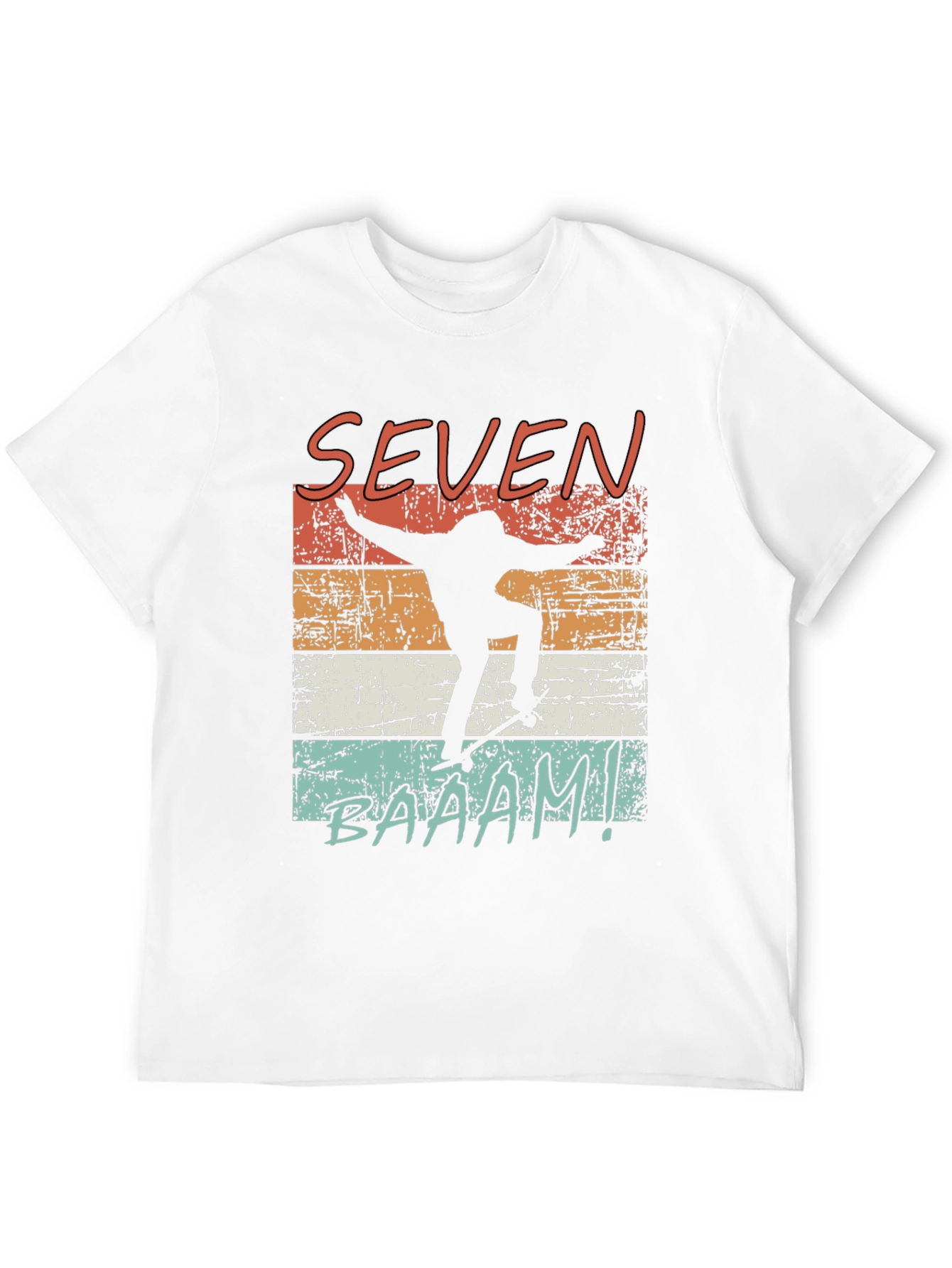 Seven Baaam! Skateboard T-Shirt