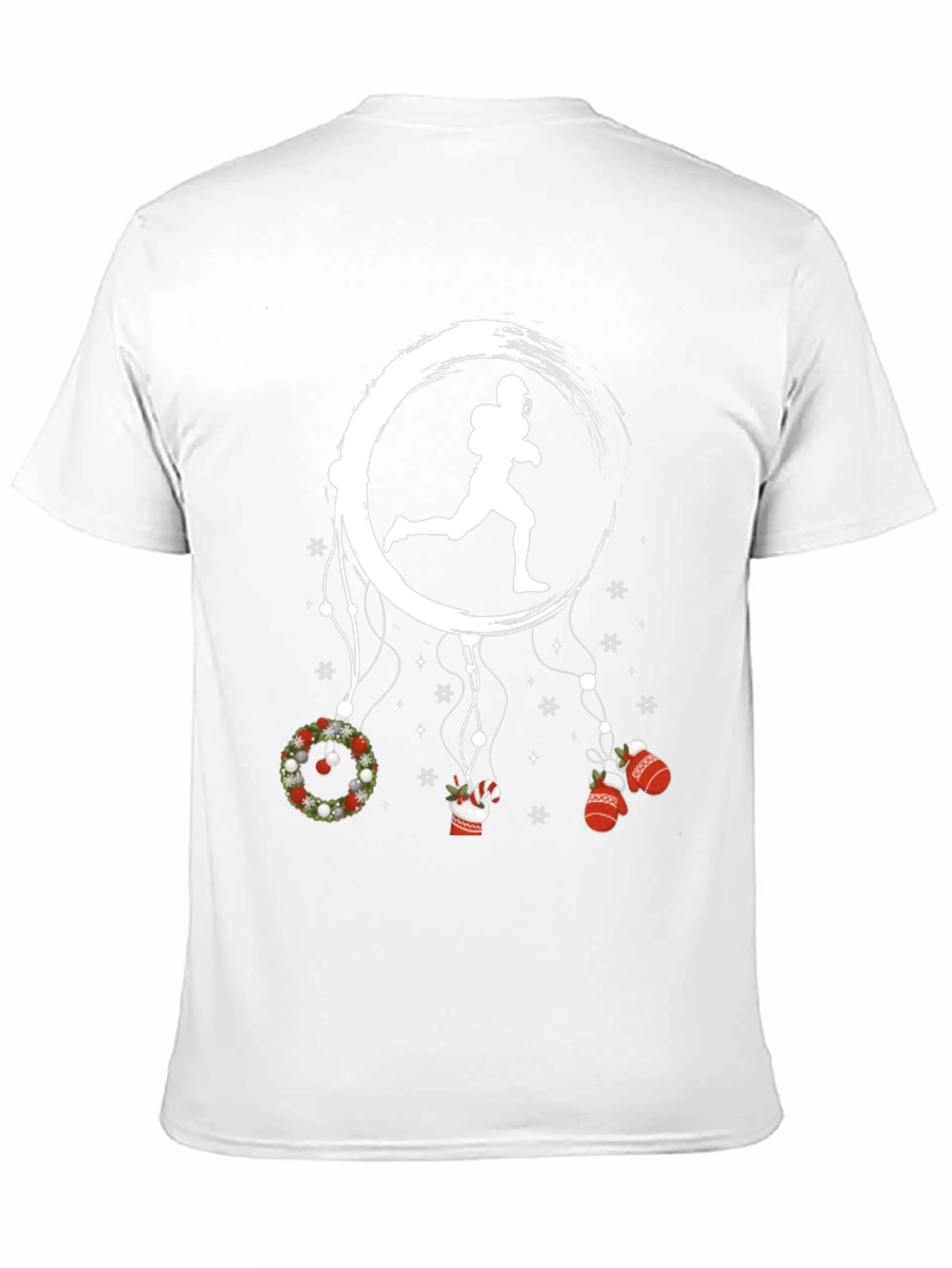 Festive Football Dreamcatcher Graphic Tee