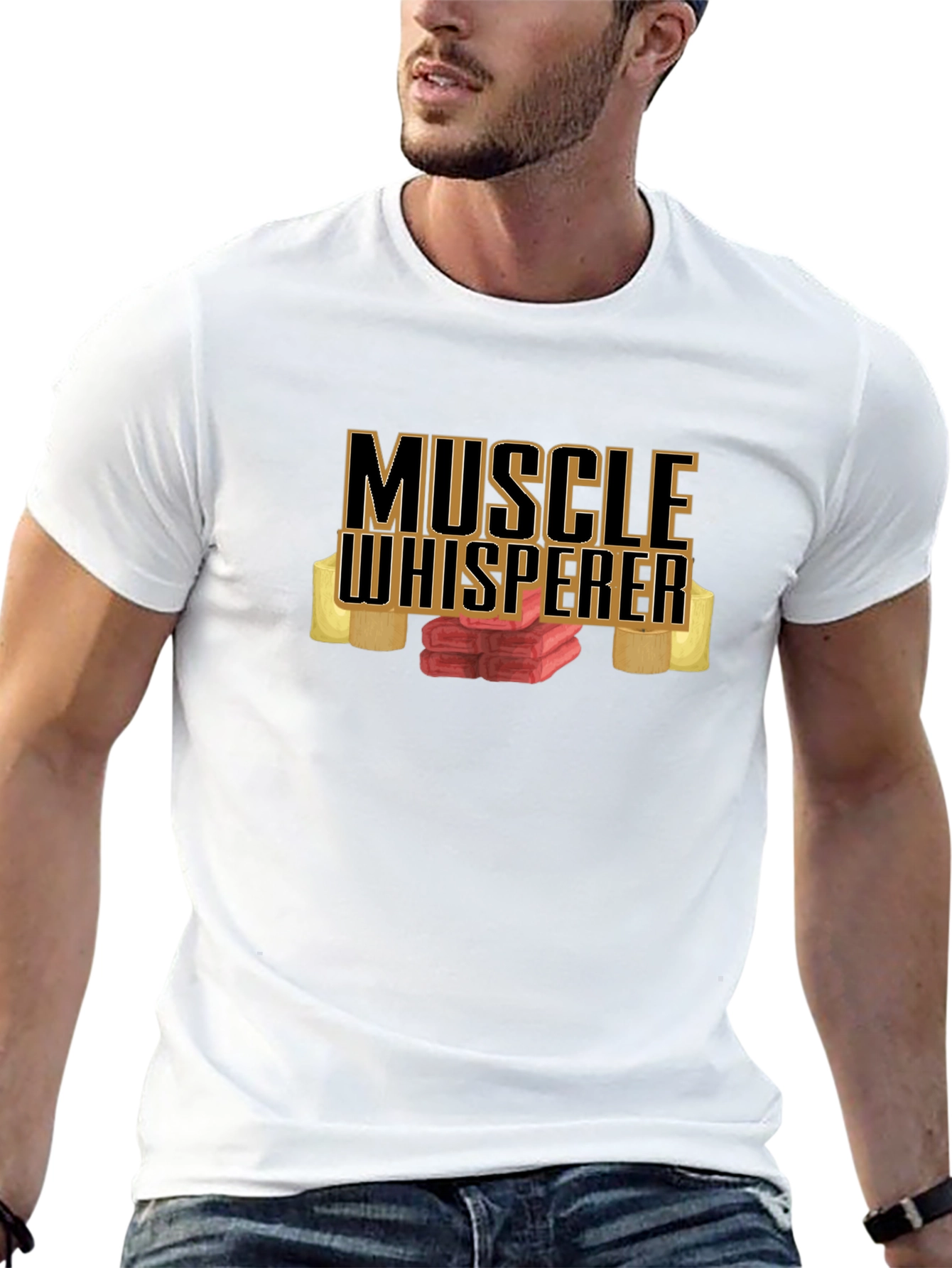 Muscle Whisperer Graphic T-Shirt