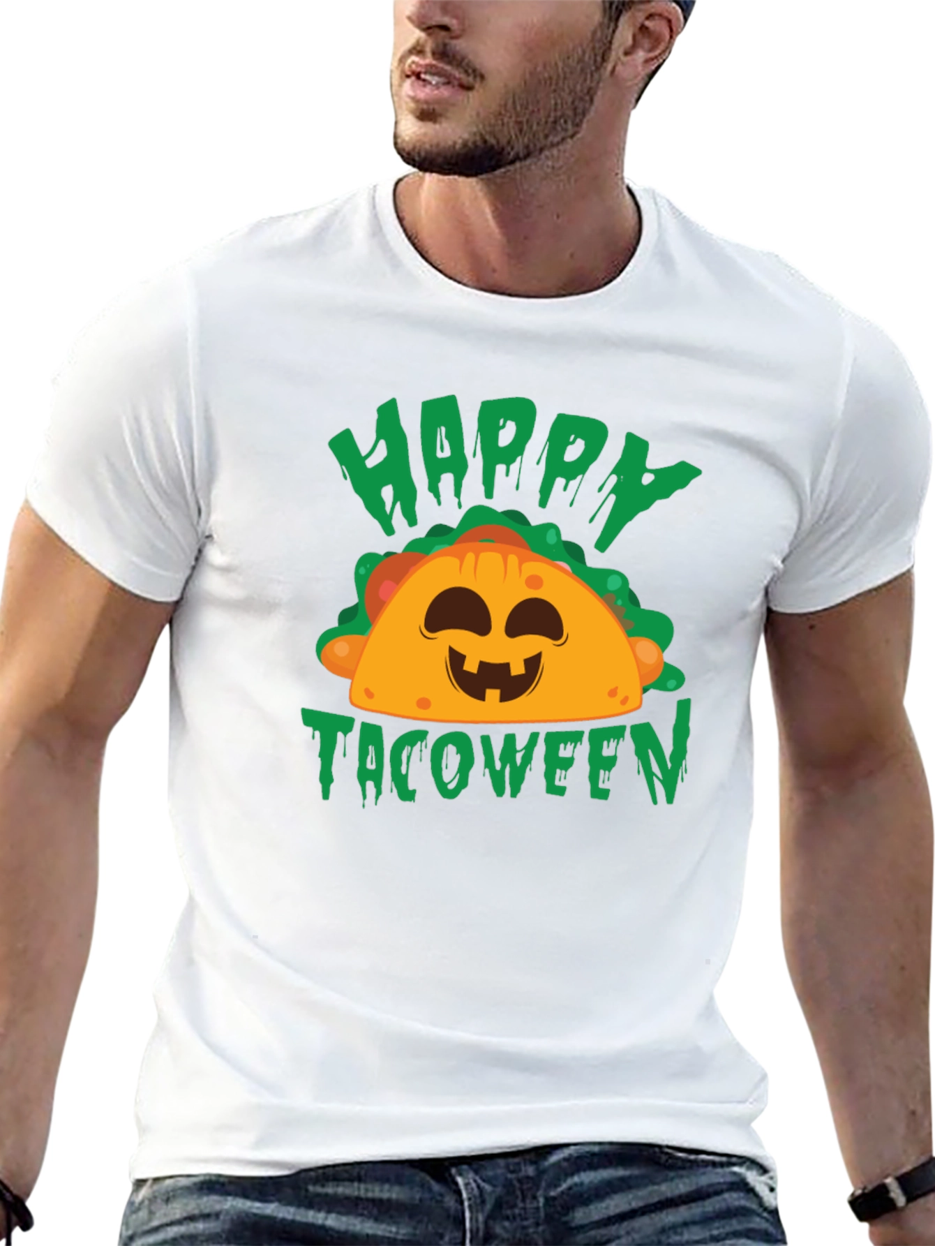 Happy Tacoween Graphic T-Shirt
