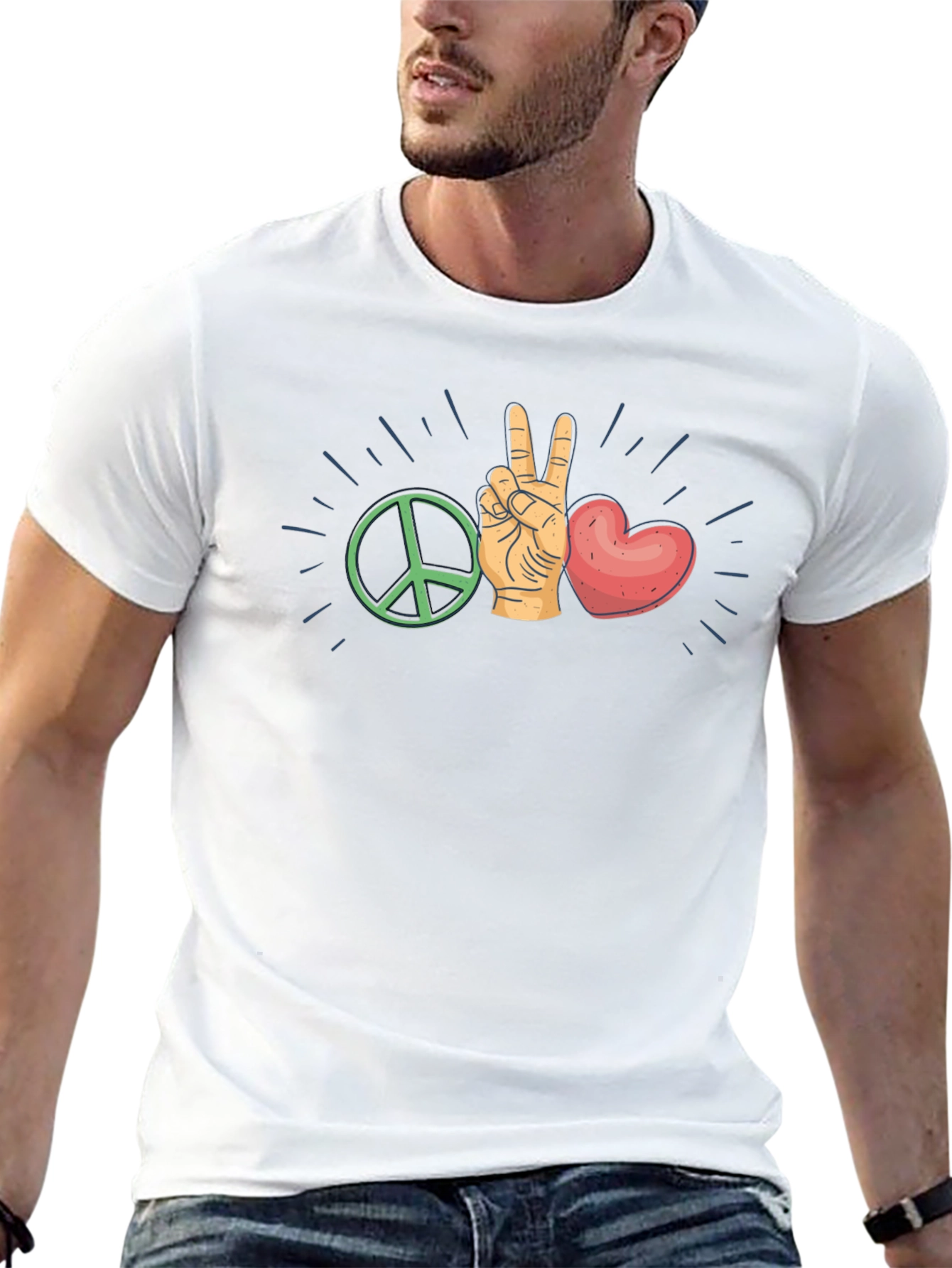 Peace Love T-Shirt