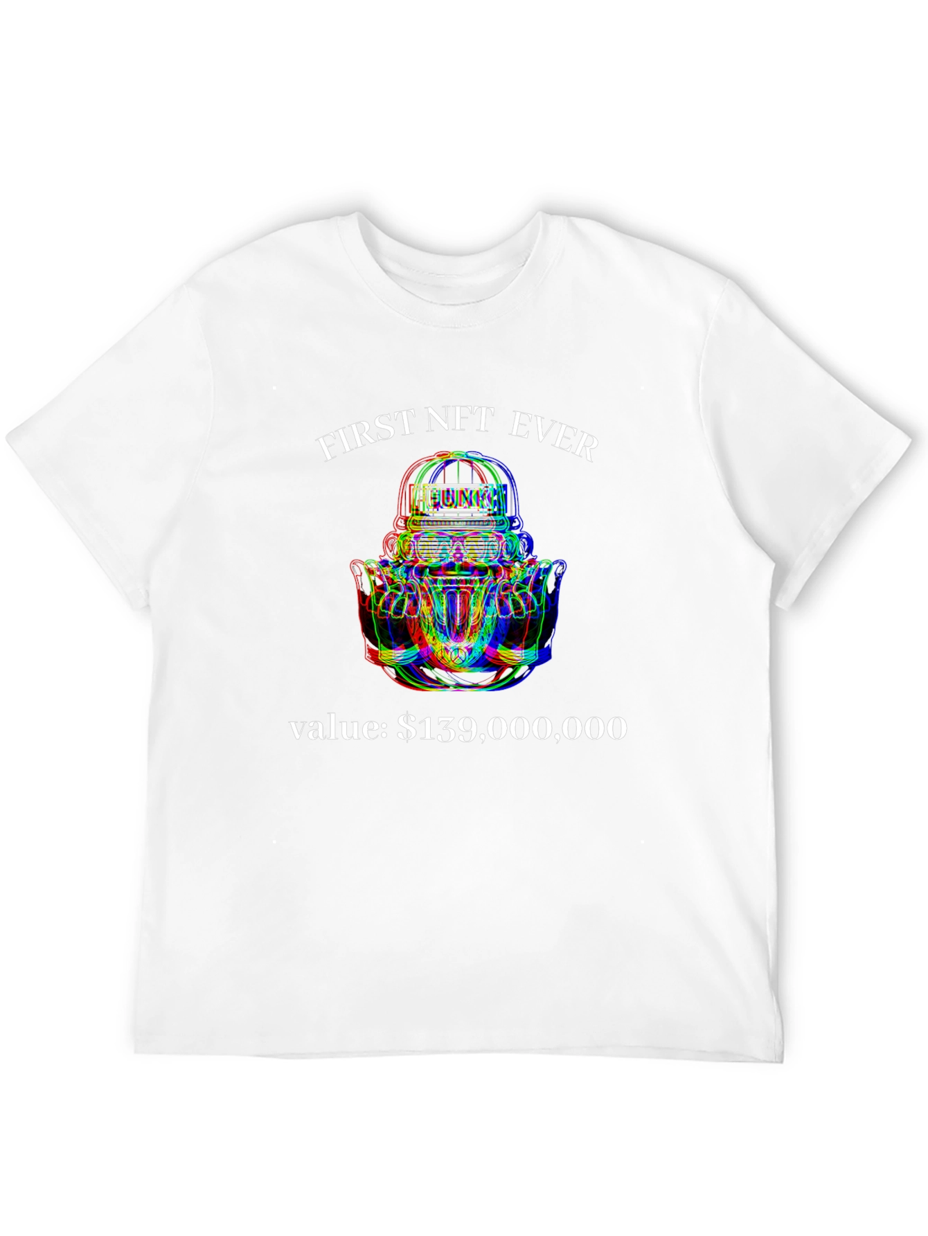 First NFT Ever Graphic Tee - Collectible Fashion