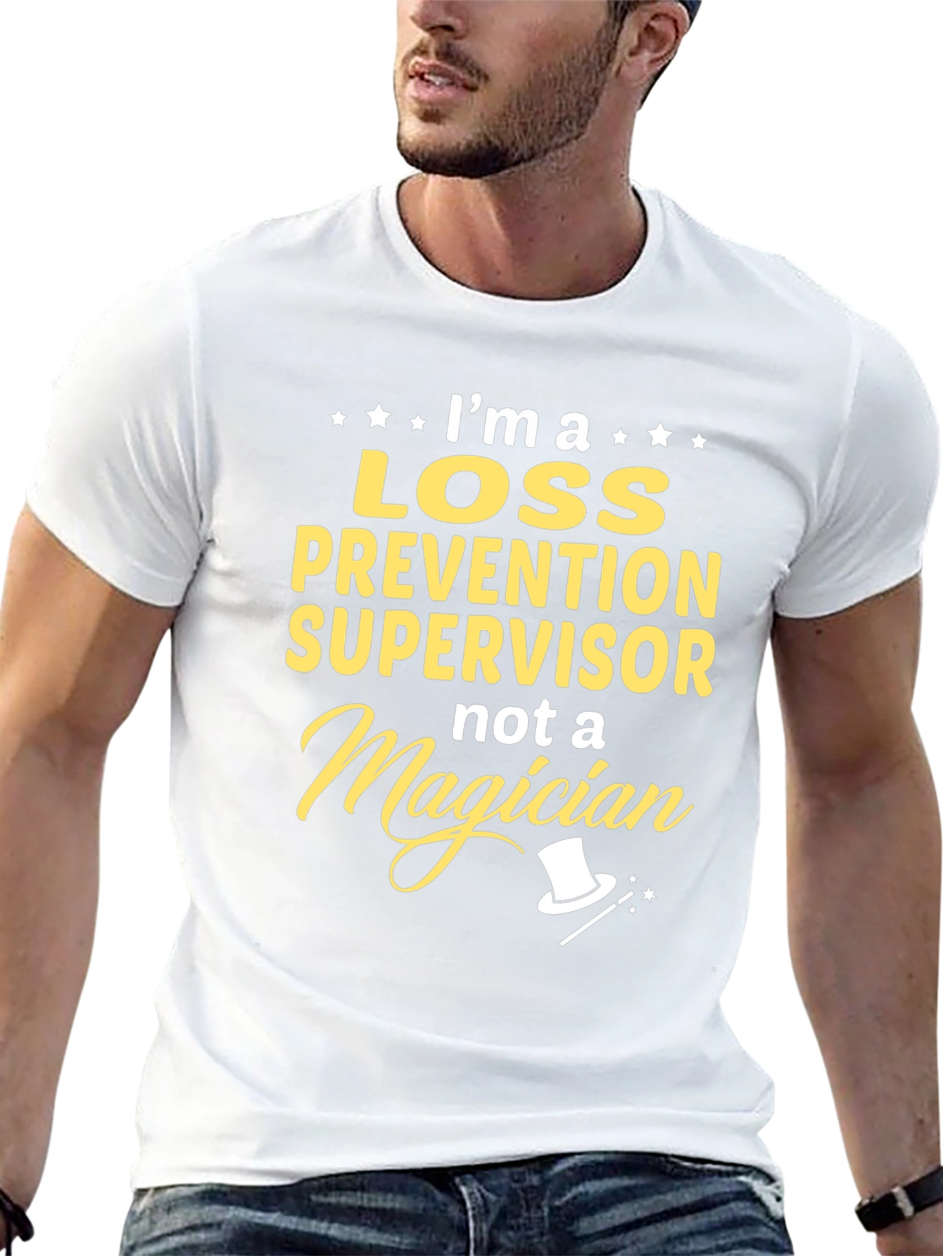 Loss Prevention Supervisor T-Shirt Funny Magician