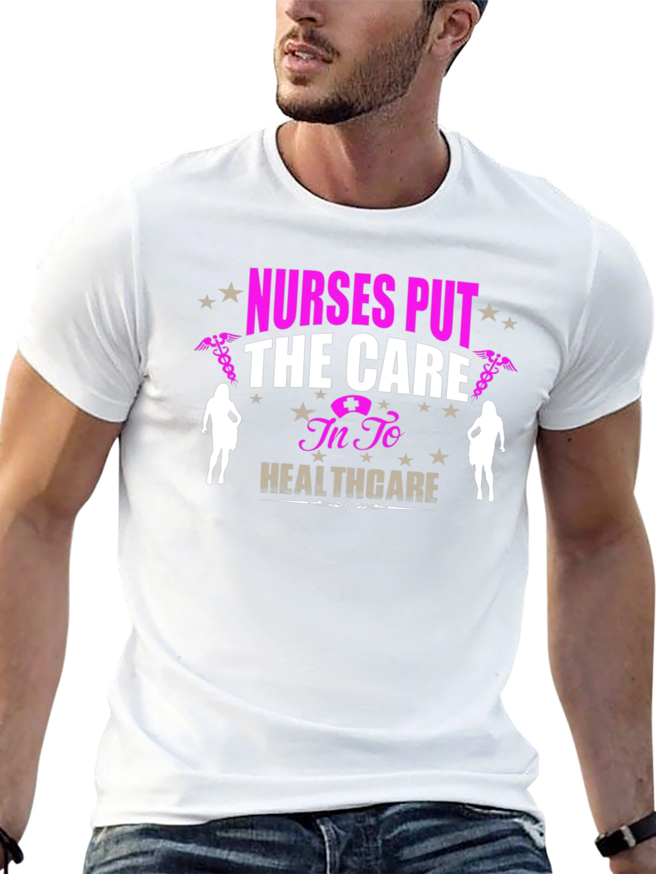 Nurses Put the Care T-Shirt
