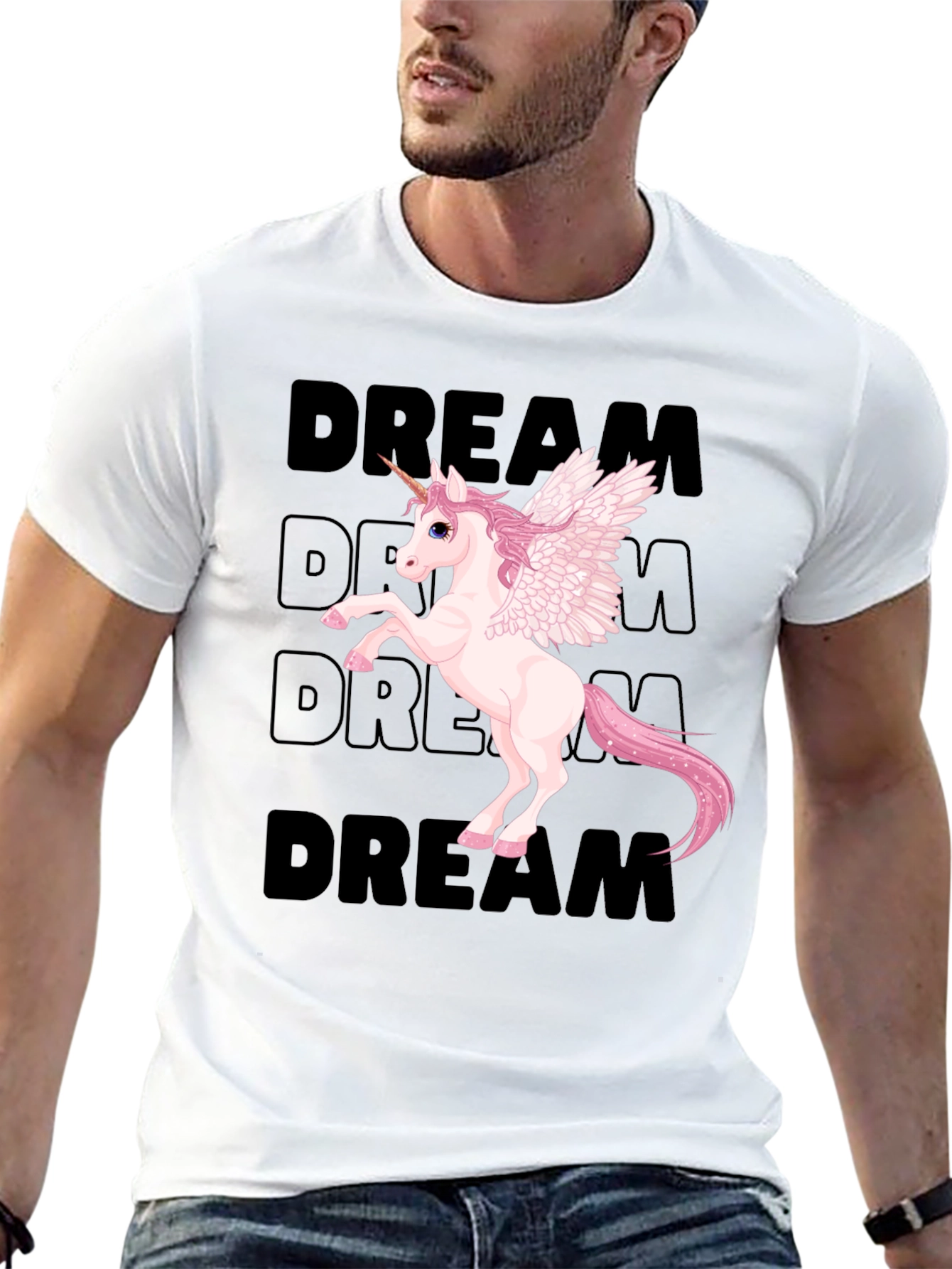 Dream Unicorn Graphic T-Shirt