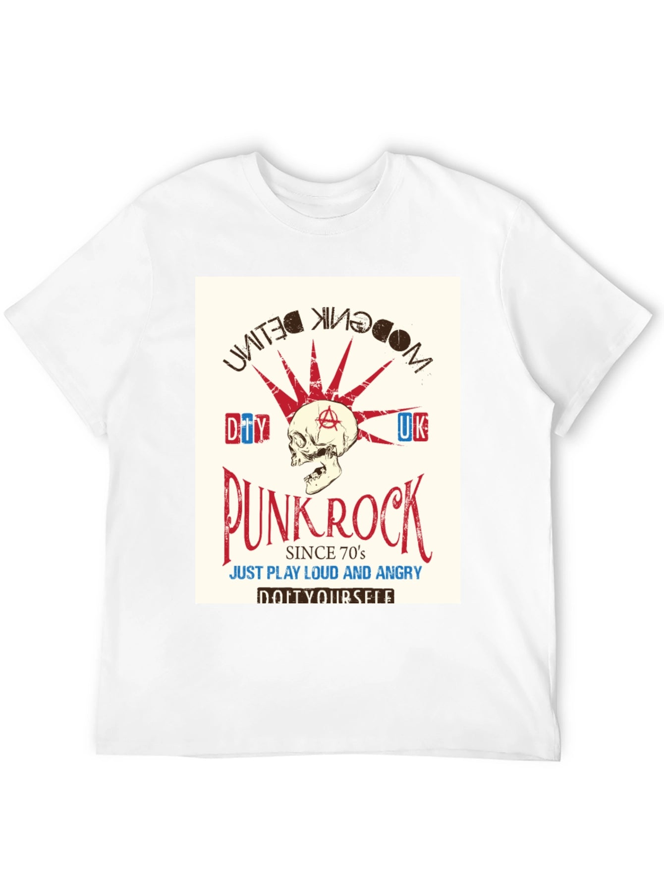 Punk Rock T-Shirt - DIY Since 70s Tee
