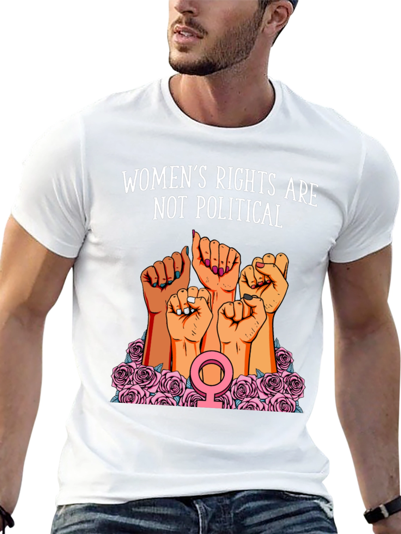Womens Rights are Not Political Graphic Tee