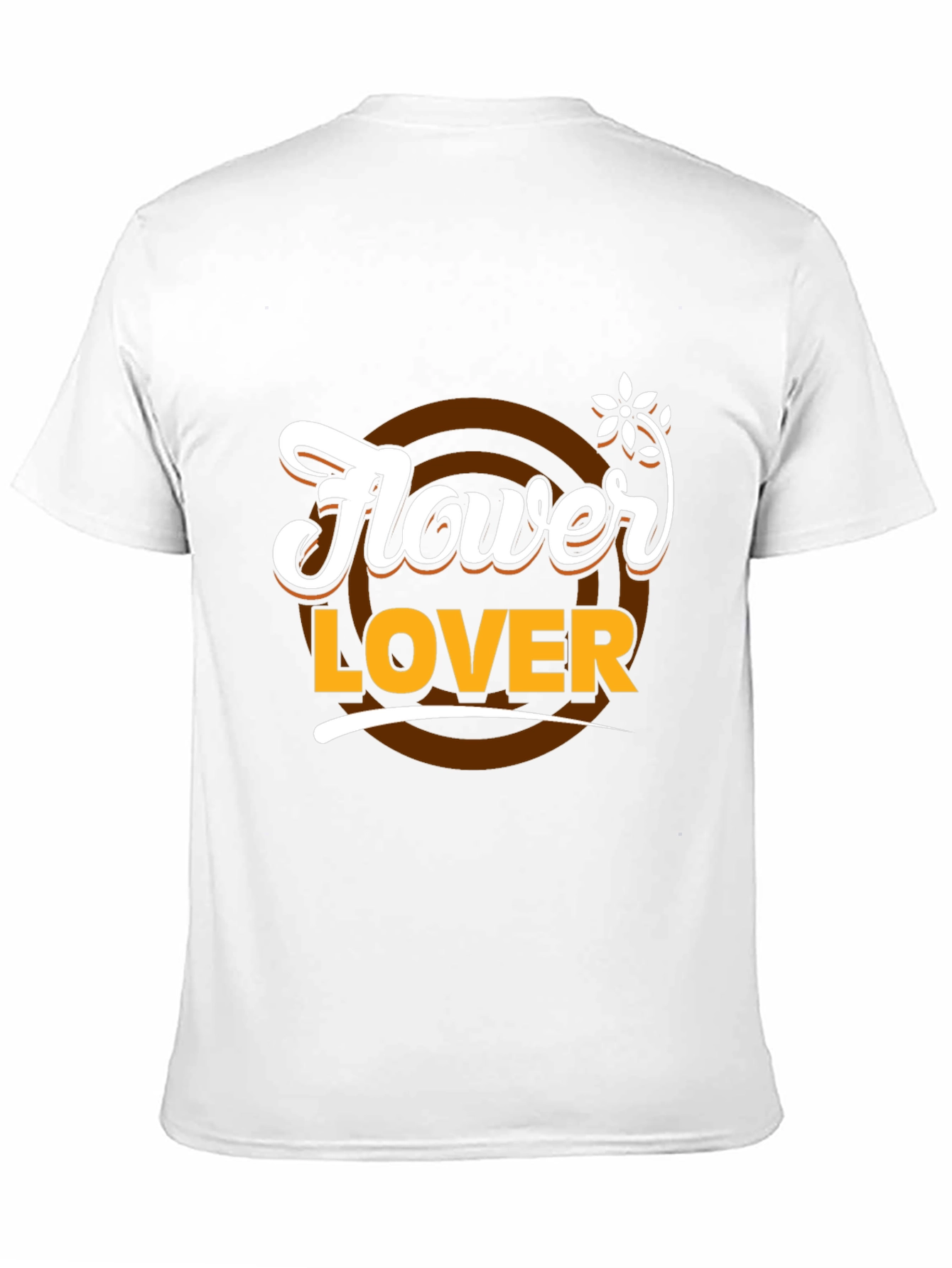Flower Lover T-Shirt - Stylish Graphic Tee