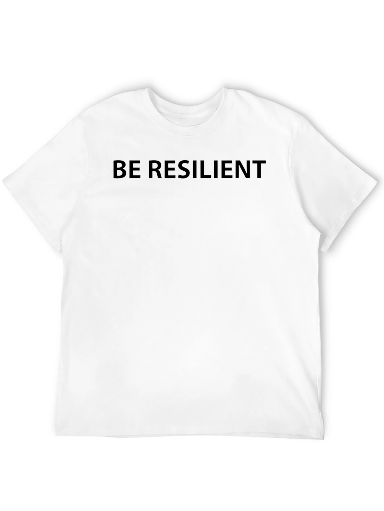 Be Resilient Black T-Shirt - Mens
