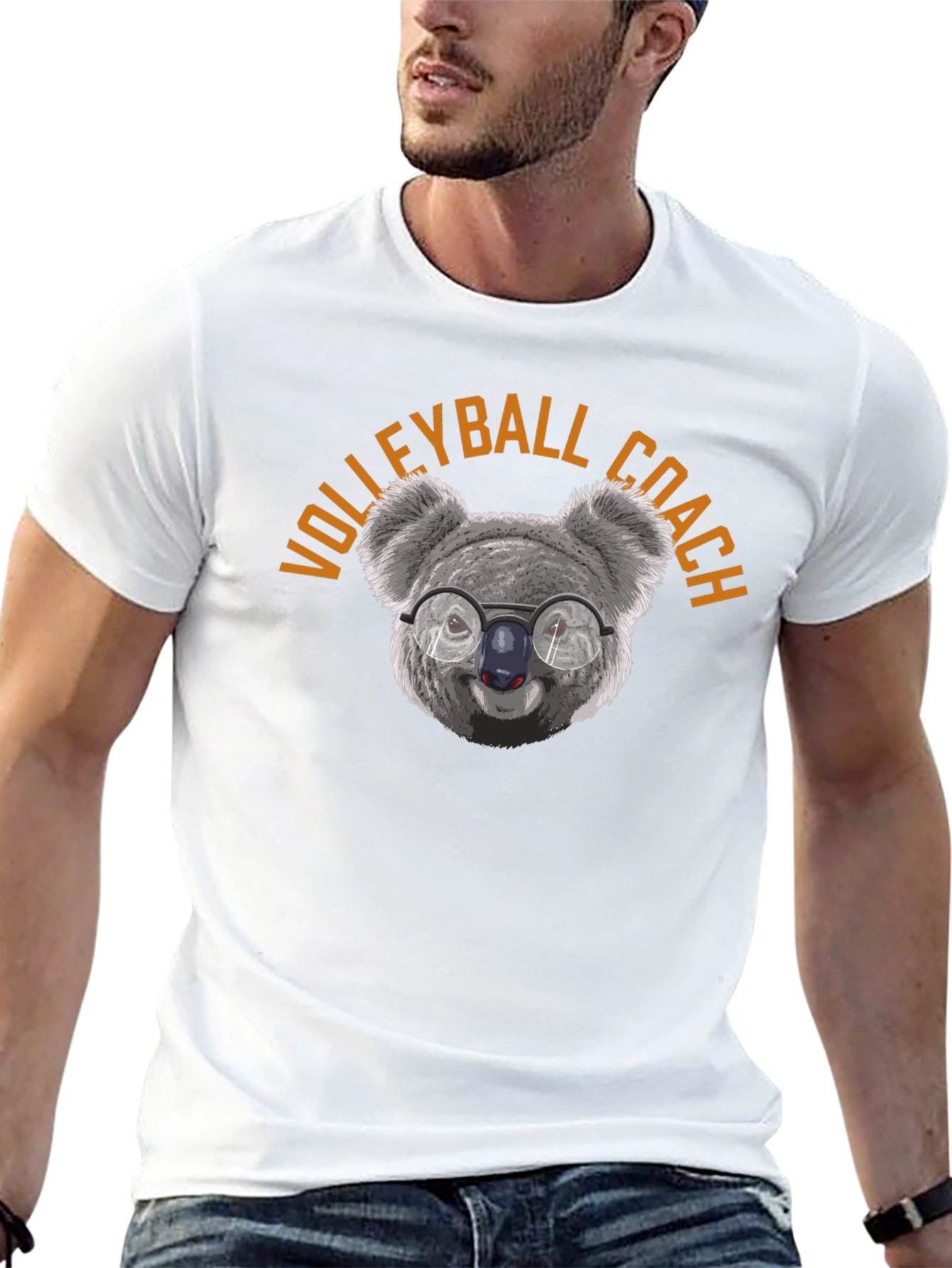 Volleyball Coach Koala T-Shirt
