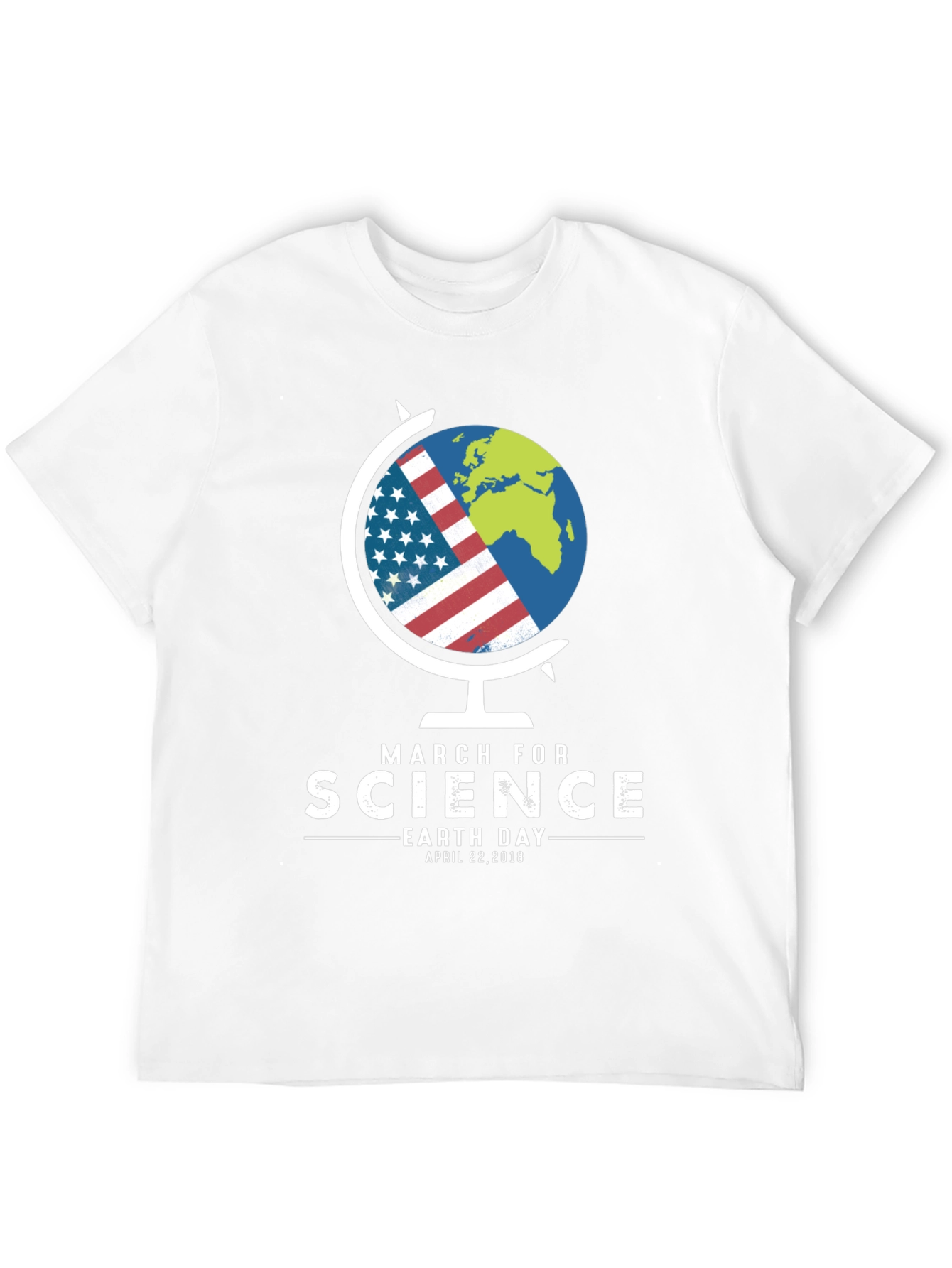 March for Science Earth Day Graphic T-Shirt