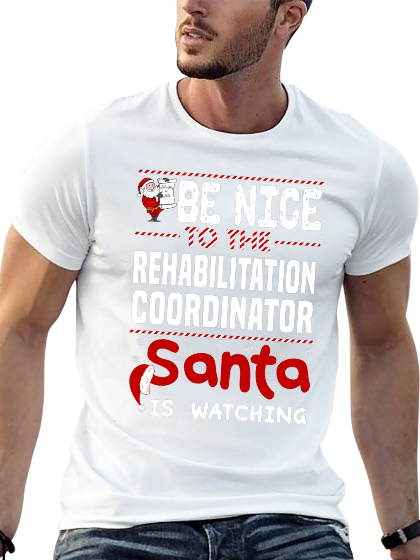 Funny Rehabilitation Coordinator Christmas T-Shirt