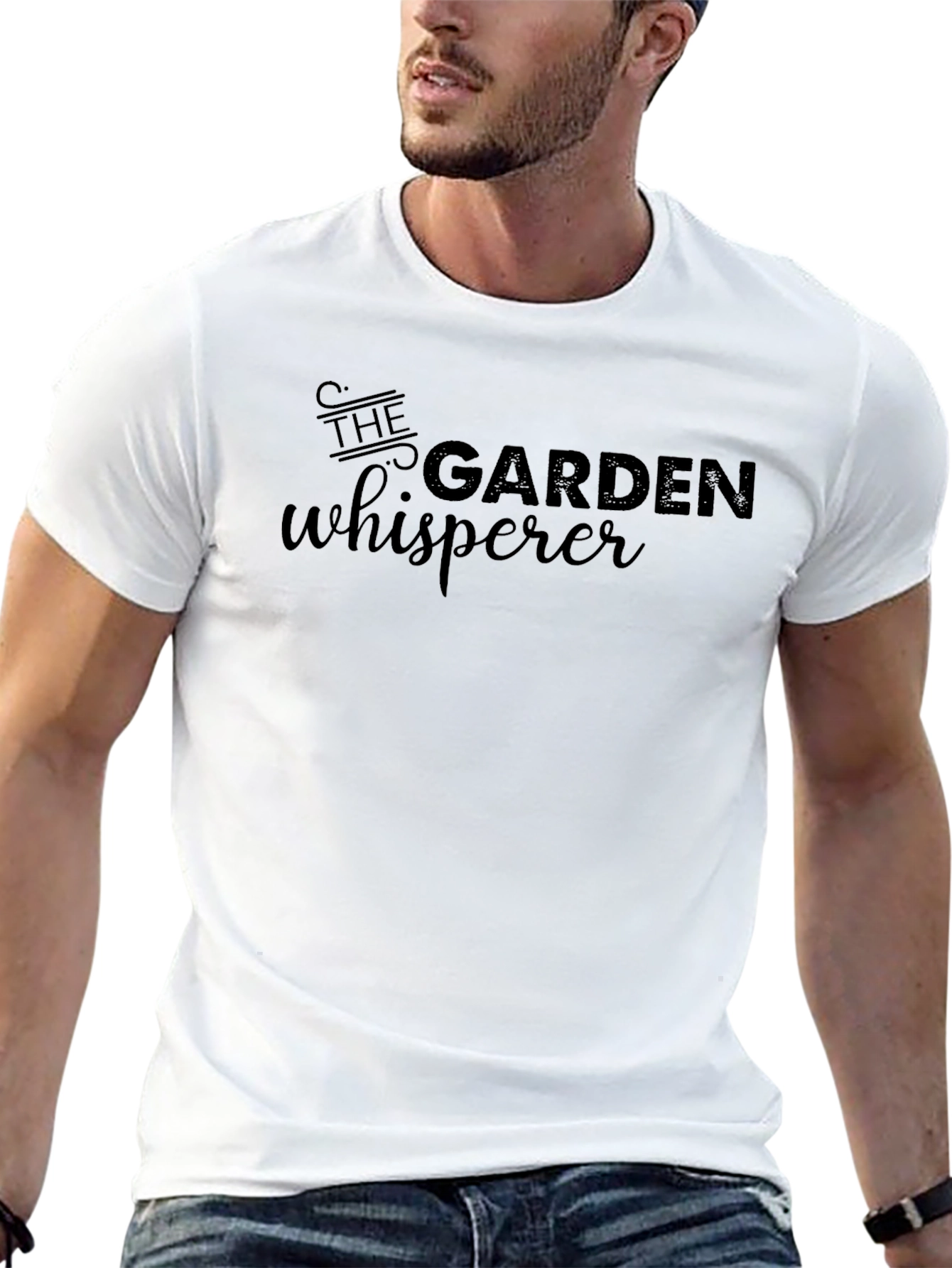 The Garden Whisperer Black T-Shirt
