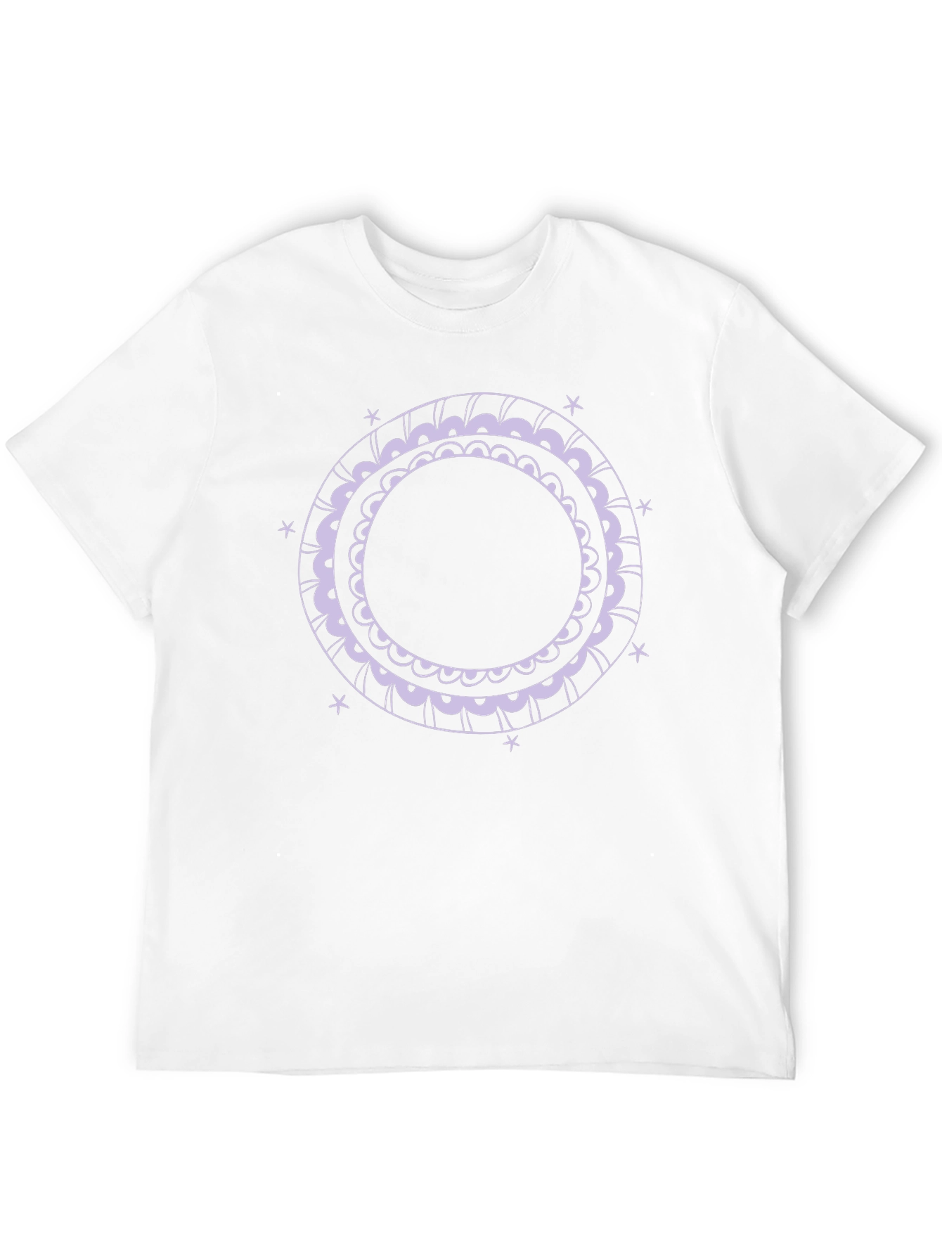 Cosmic Mandala Black T-Shirt