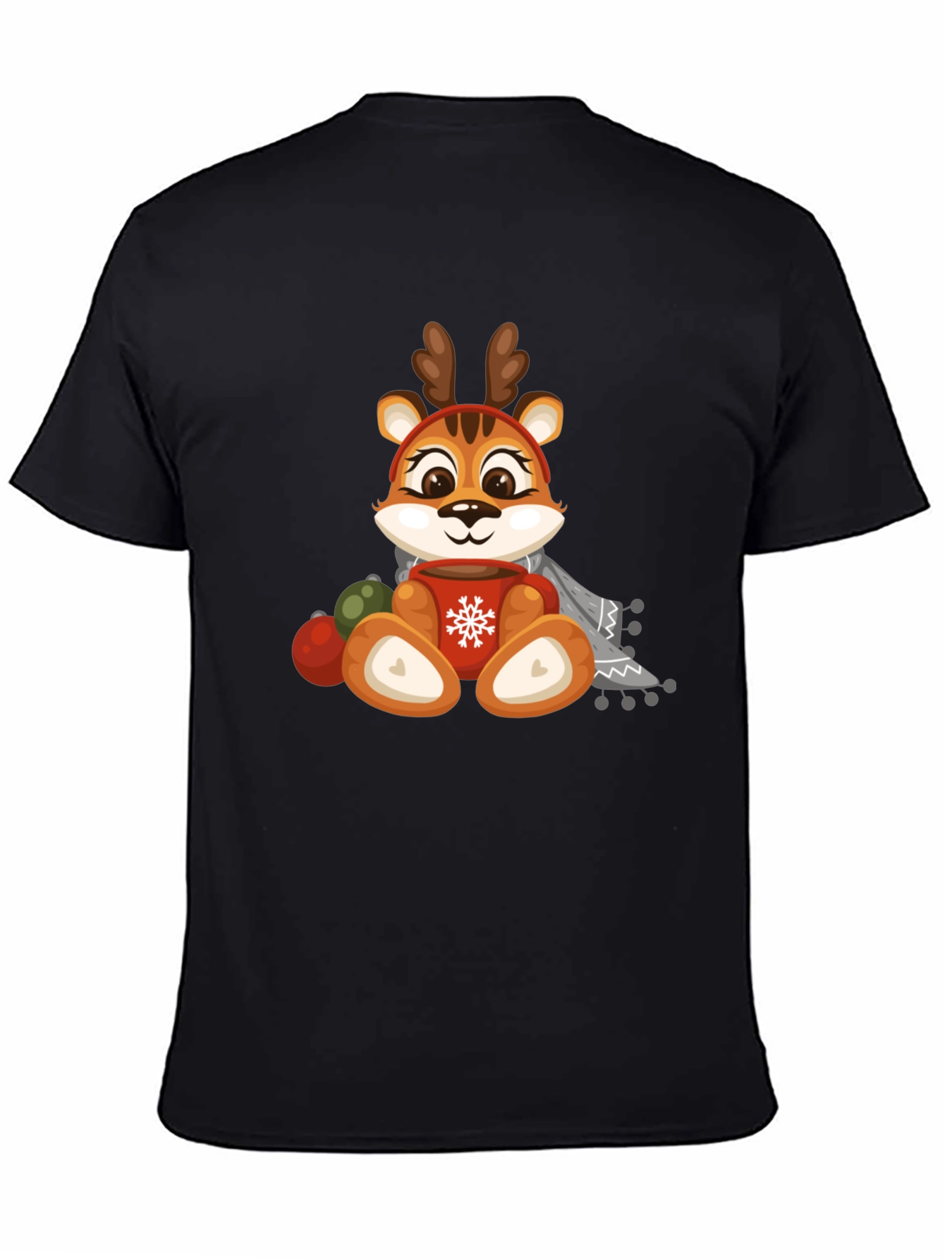 Festive Reindeer Cocoa T-Shirt
