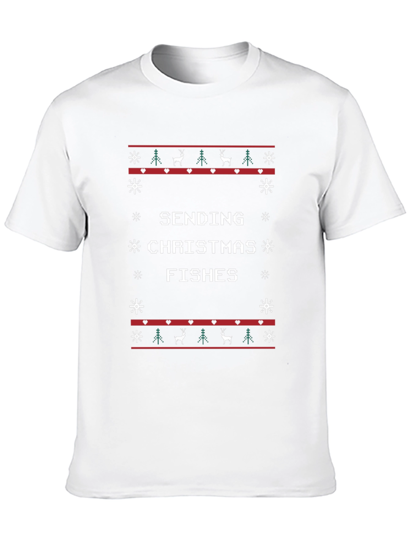 Sending Christmas Fishes T-Shirt